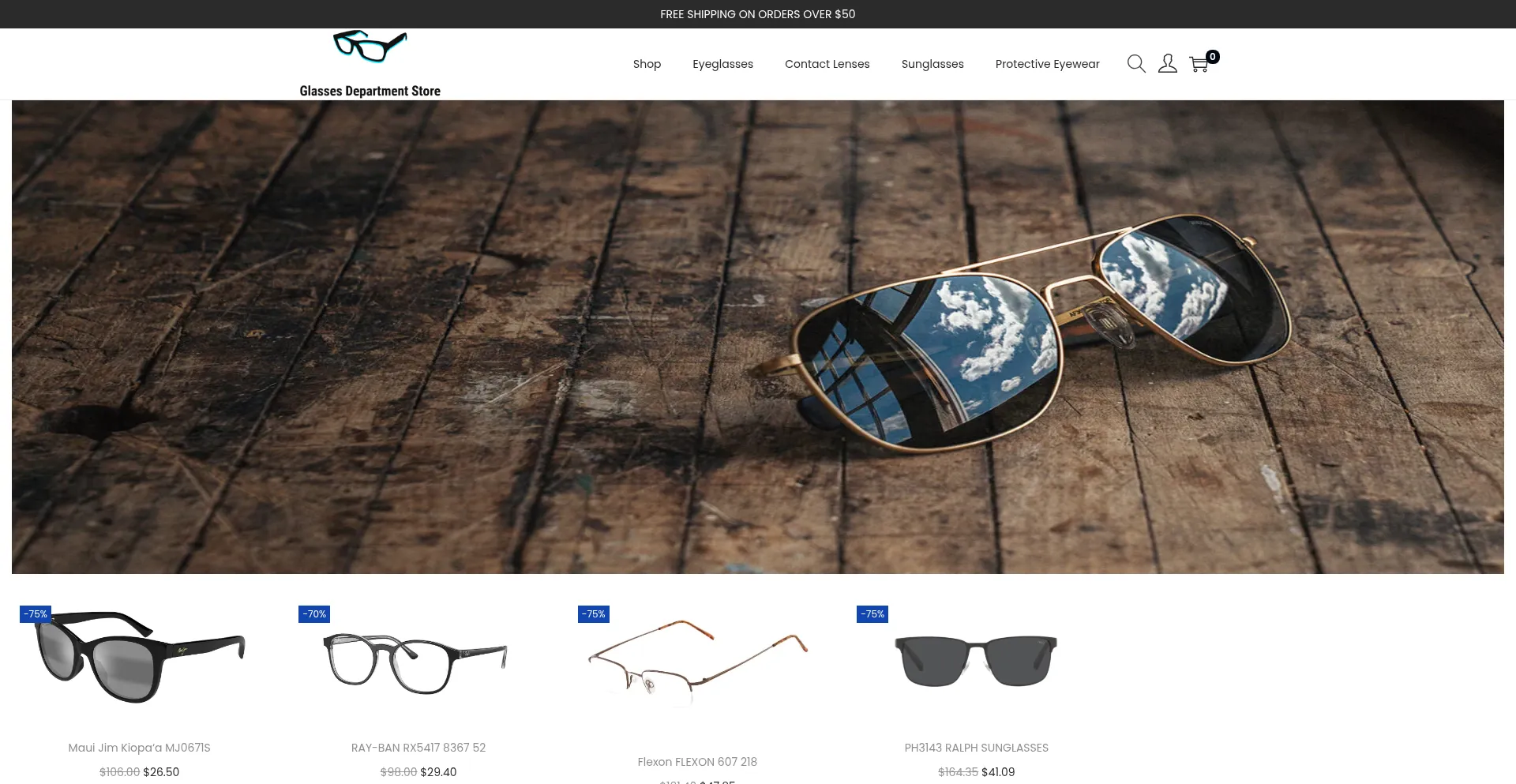 Glassesdepartmentstore.com