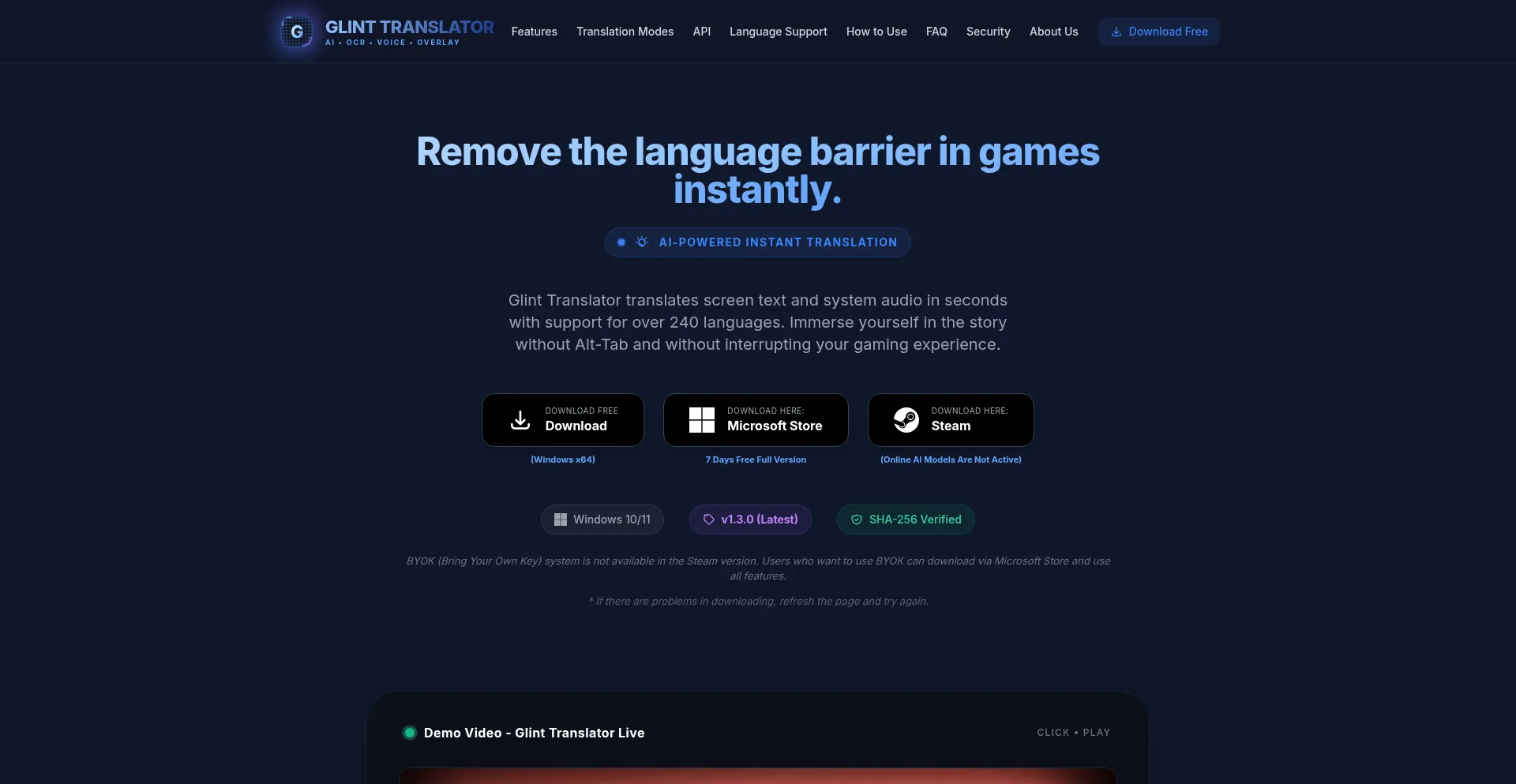 Glinttranslator.com