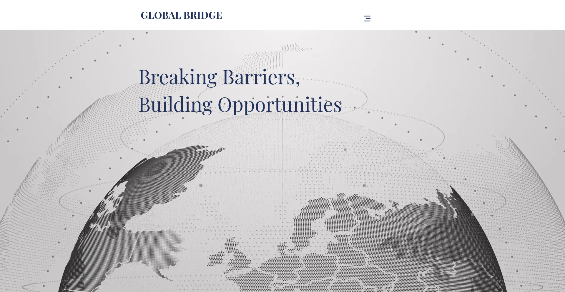 Website screenshot of Global-bridge-llc.com