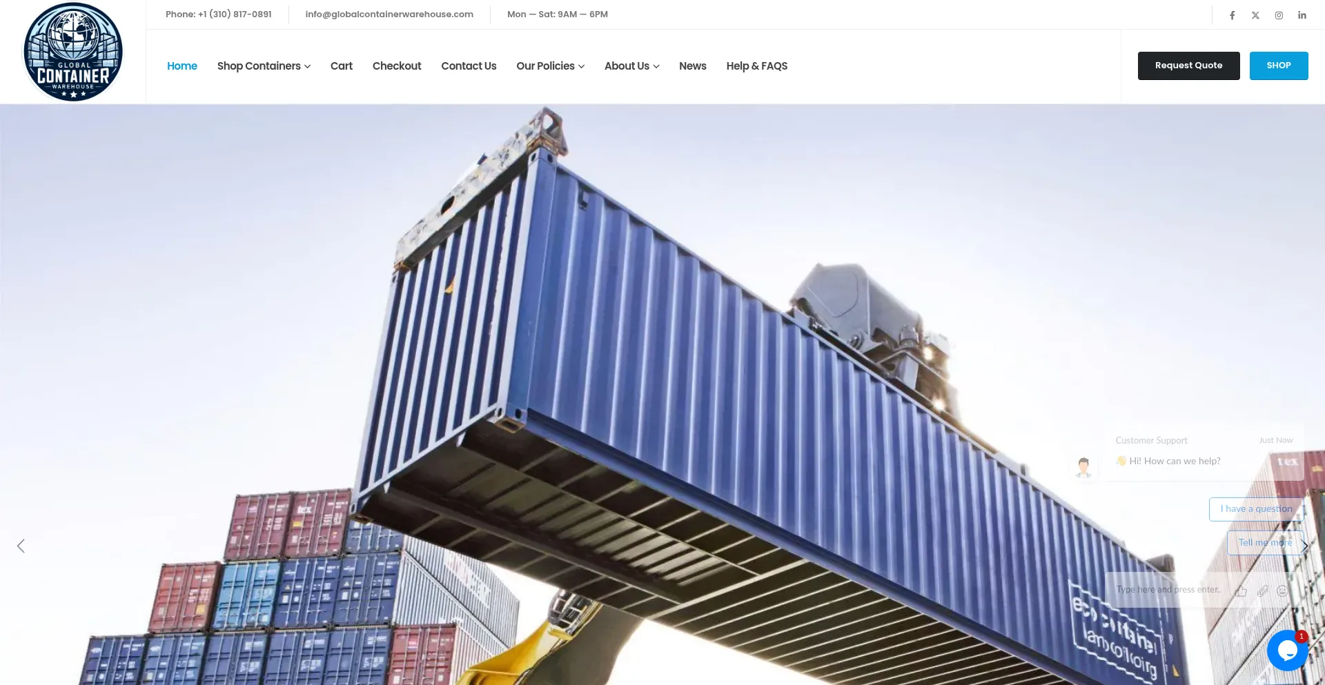 Globalcontainerwarehouse.com