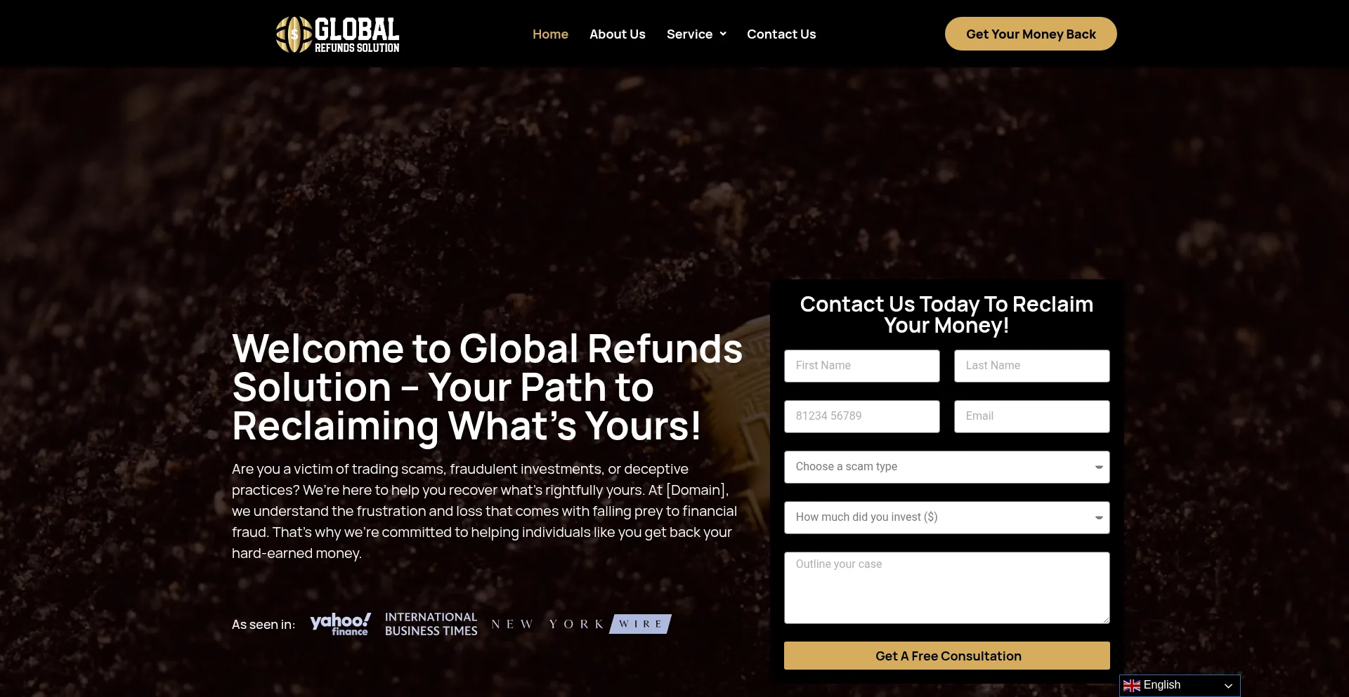 Globalrefundssolution.com est-il Sûr et Fiable ?