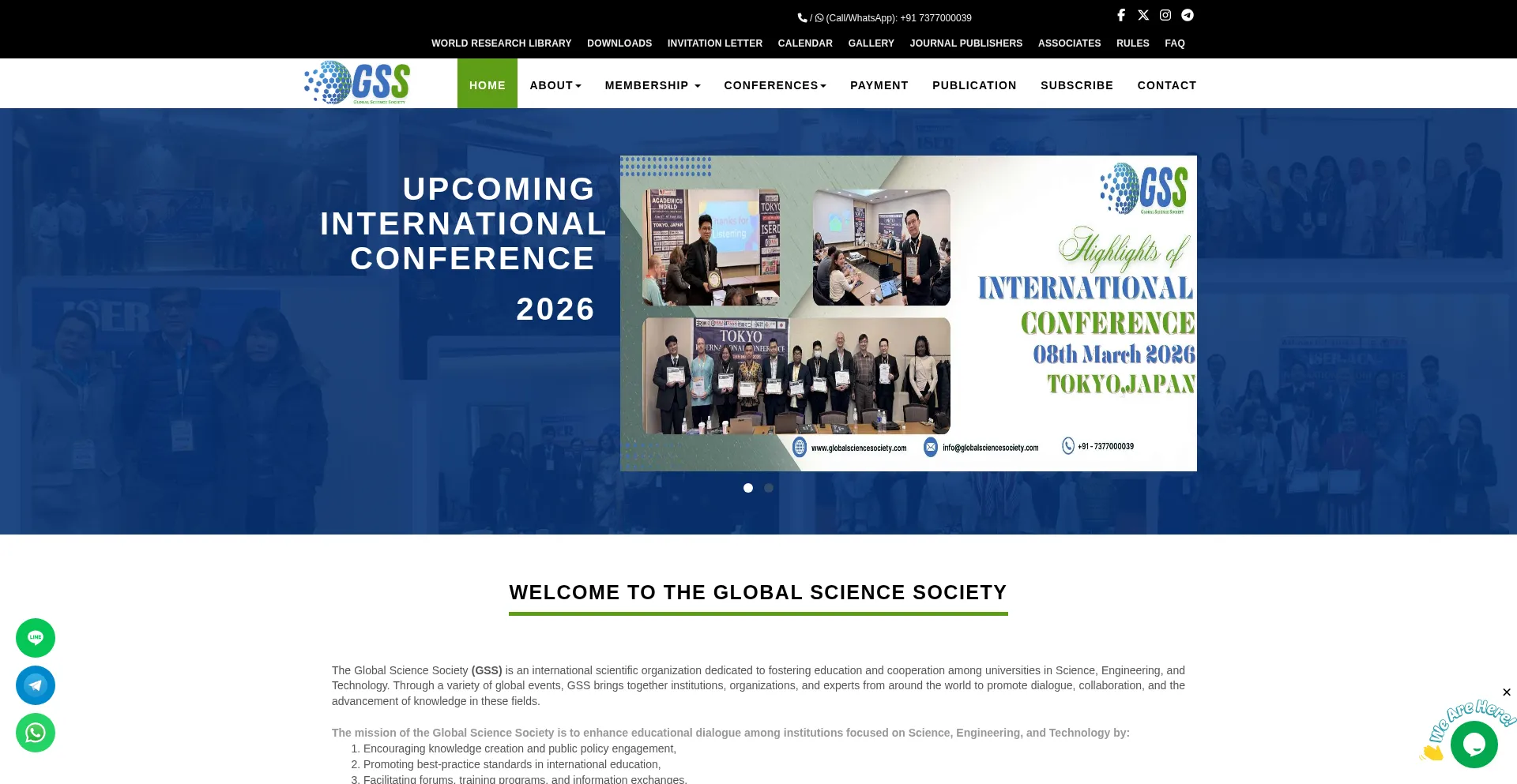 Globalsciencesociety.com