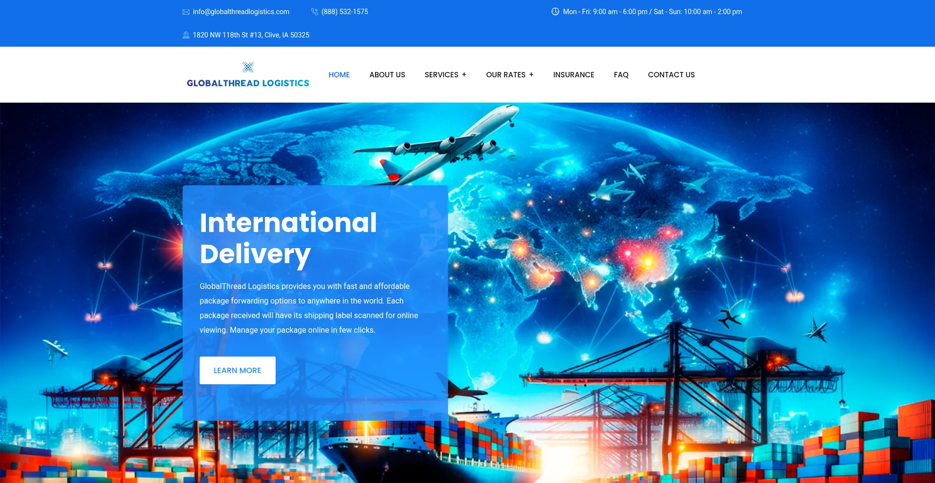 Globalthreadlogistics.com est-il Sûr et Fiable ?