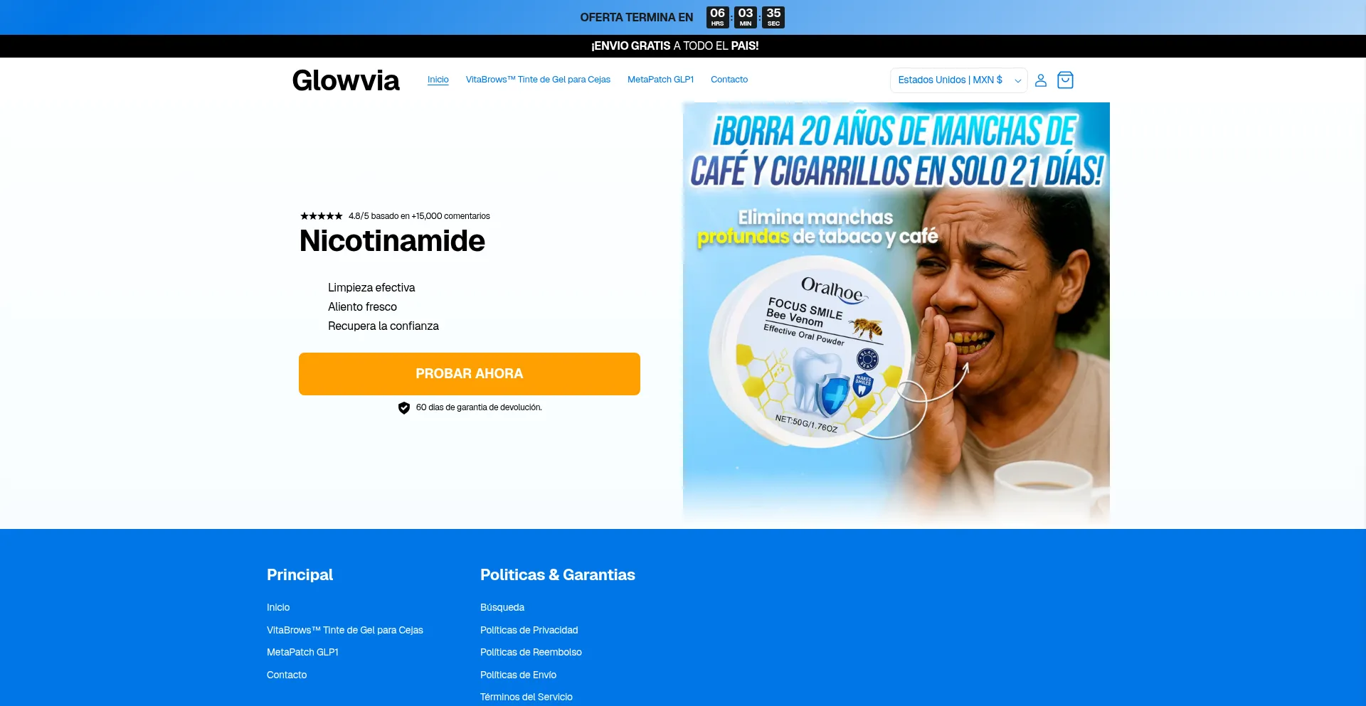 Glowvia.lat est-il Sûr et Fiable ?