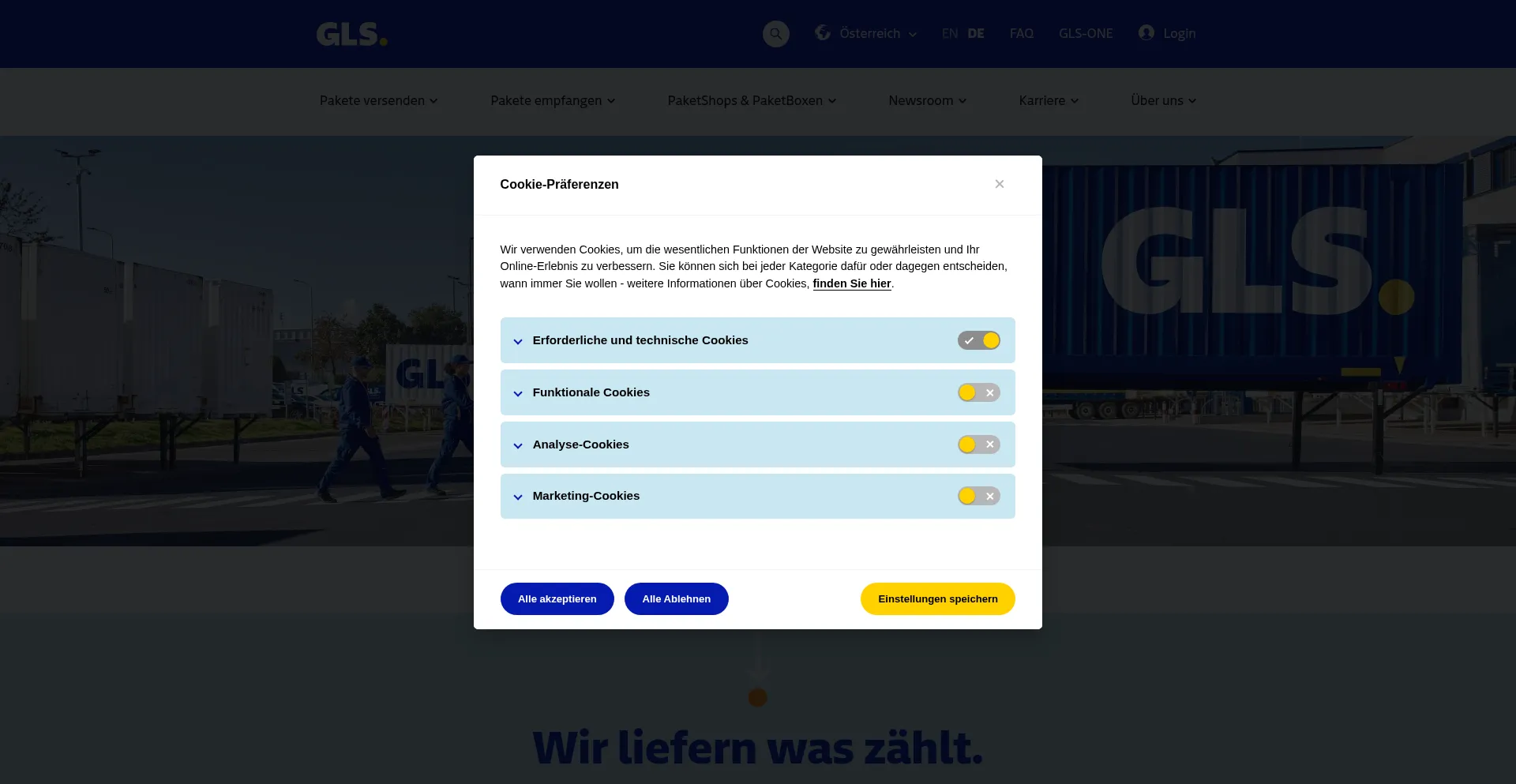 Gls-austria.com est-il Sûr et Fiable ?