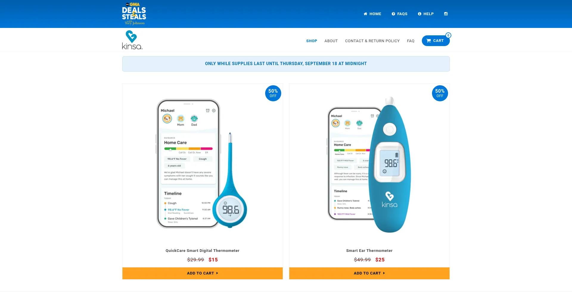 Gma-kinsahealth.myshopify.com est-il Sûr et Fiable ?
