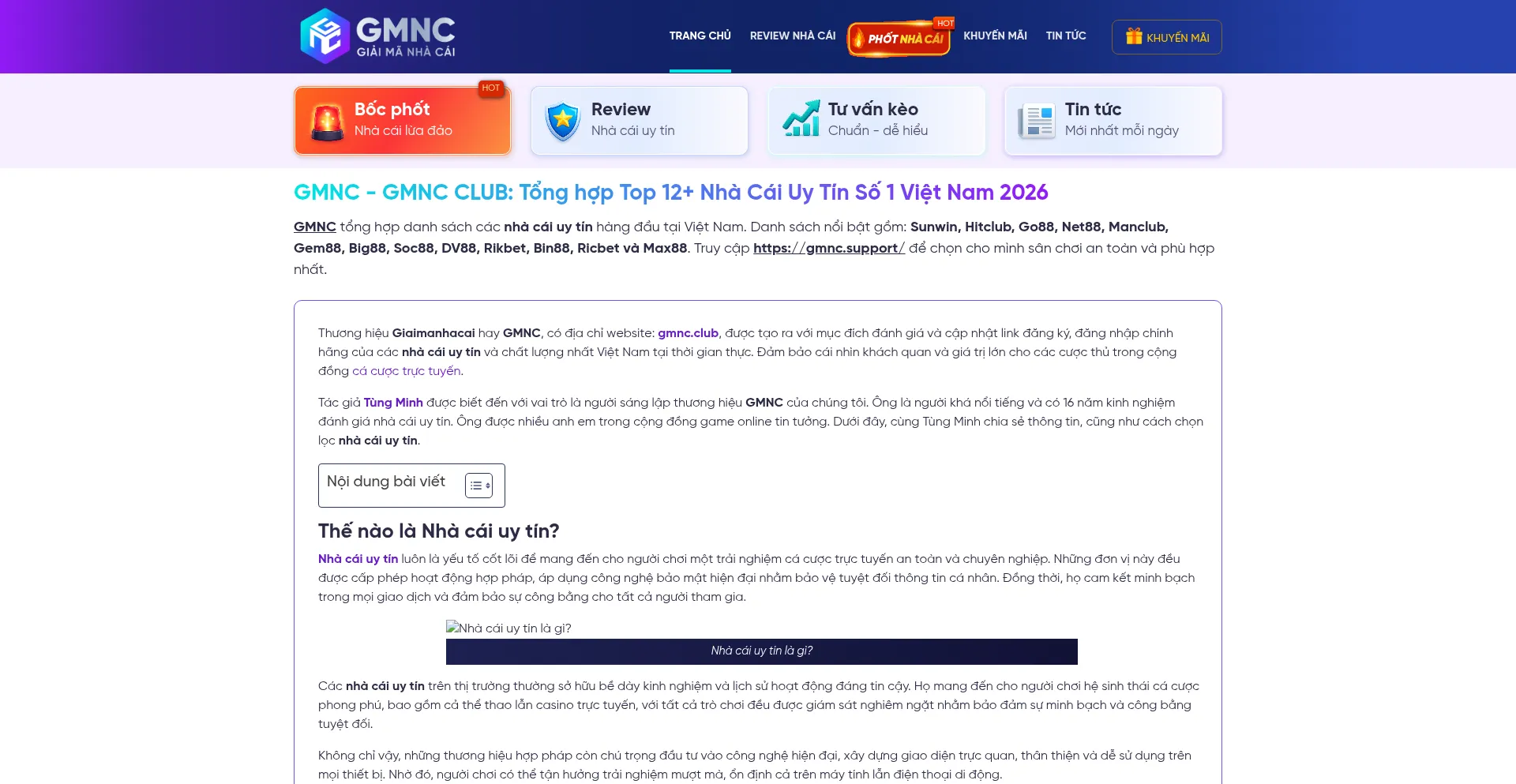 Gmnc.support