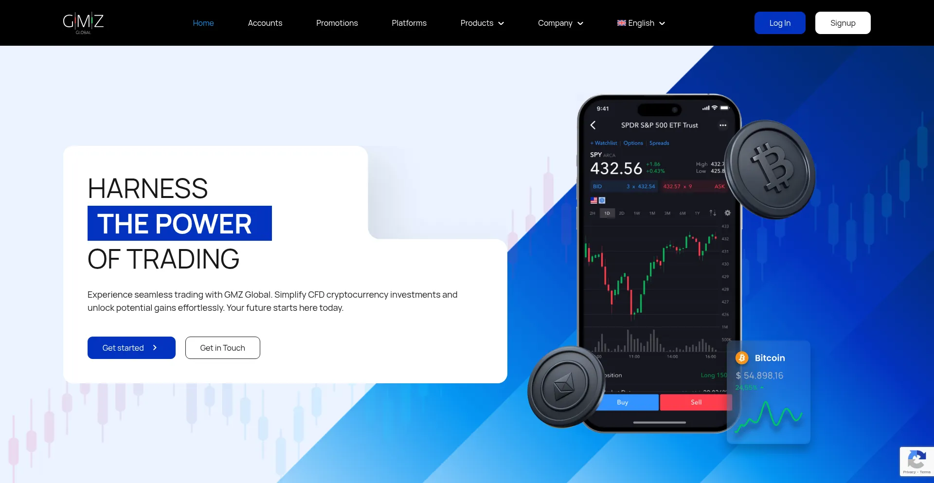 Website screenshot of Gmzglobal.net