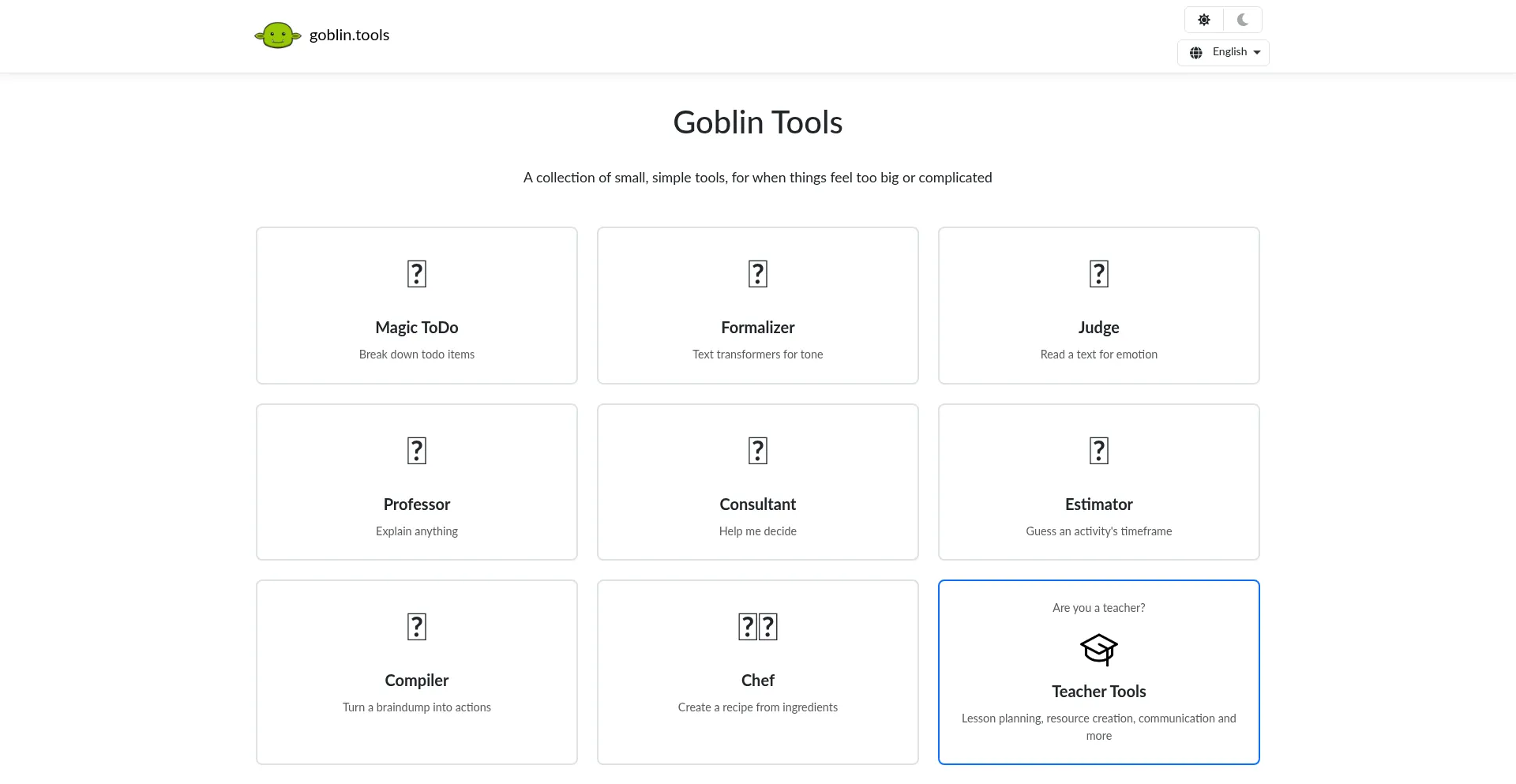 Goblin.tools