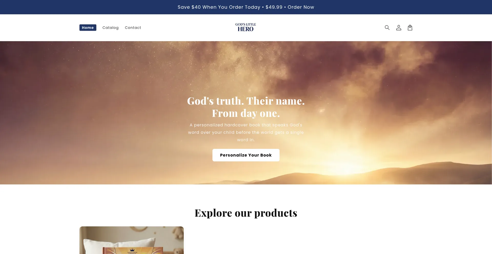 Godslittlehero.com
