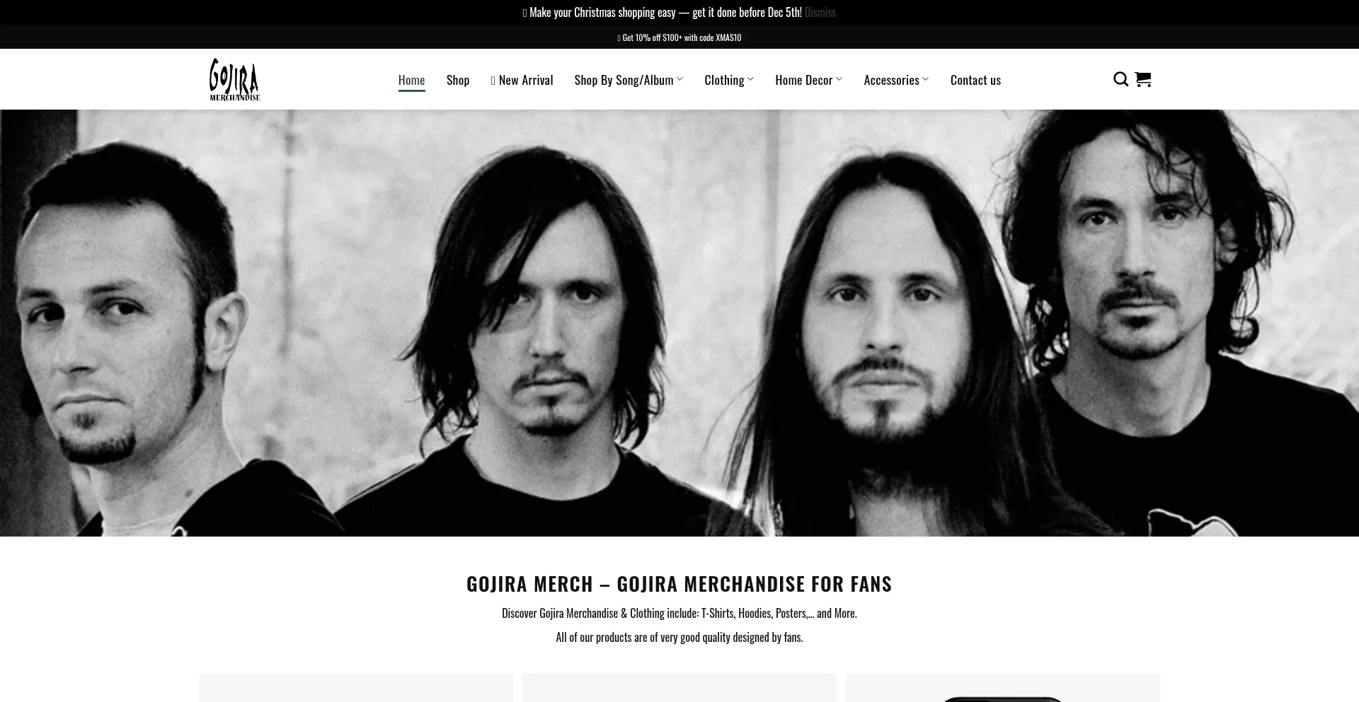 Gojiramerchandise.com