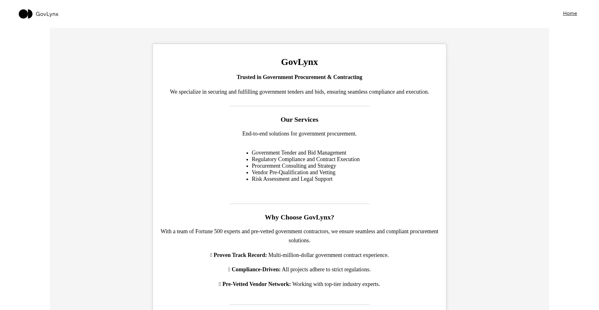 Govlynx.com