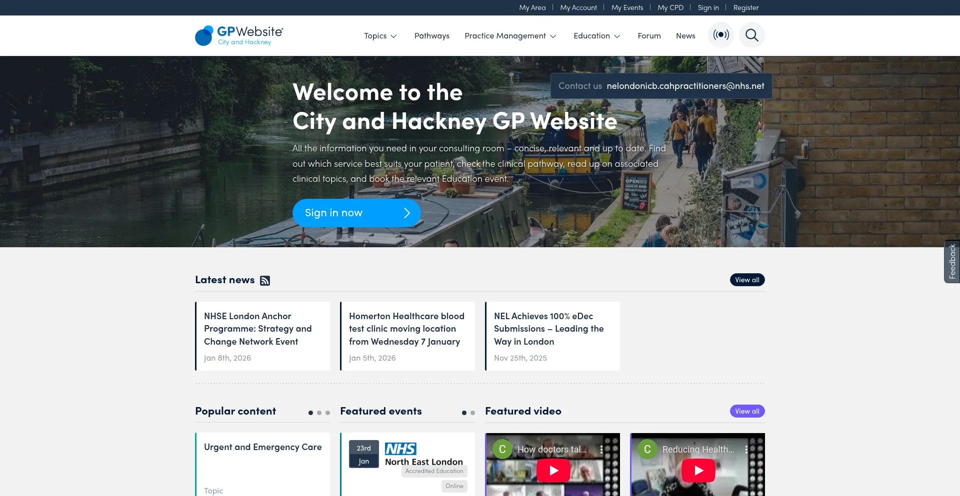 Gps.cityandhackneyccg.nhs.uk