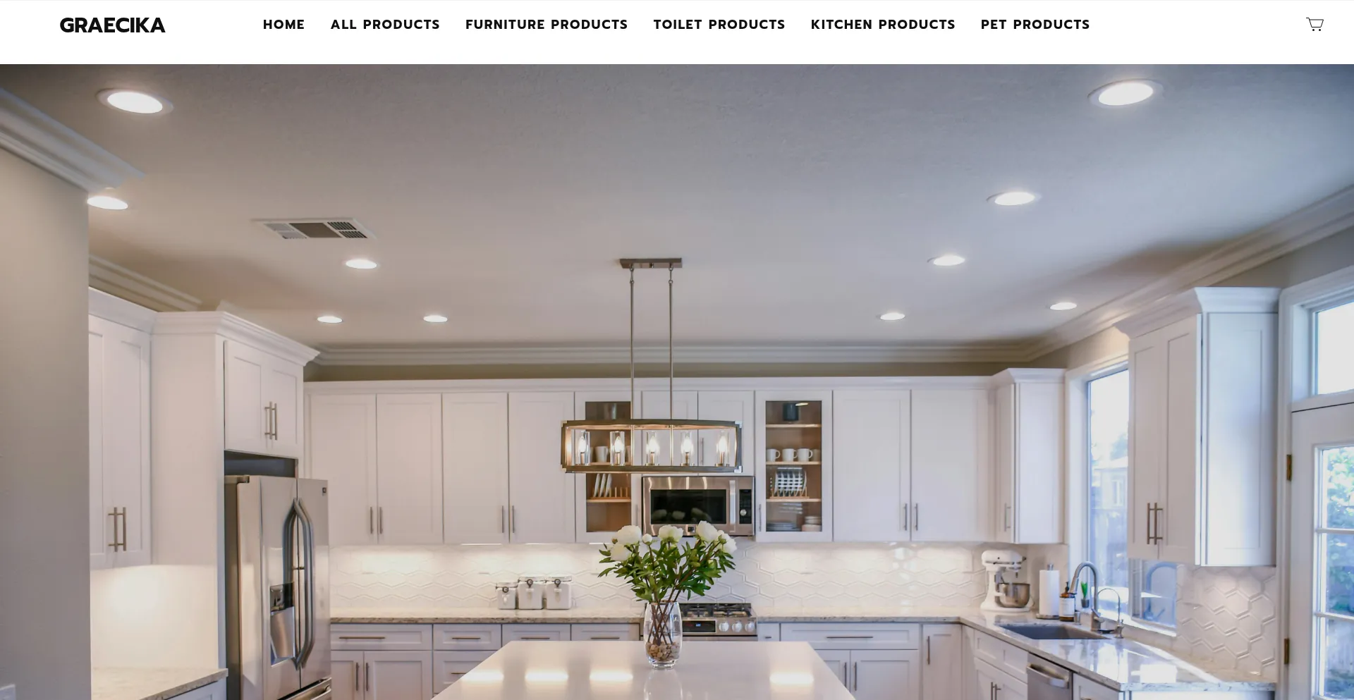 Website screenshot of Graecika.com