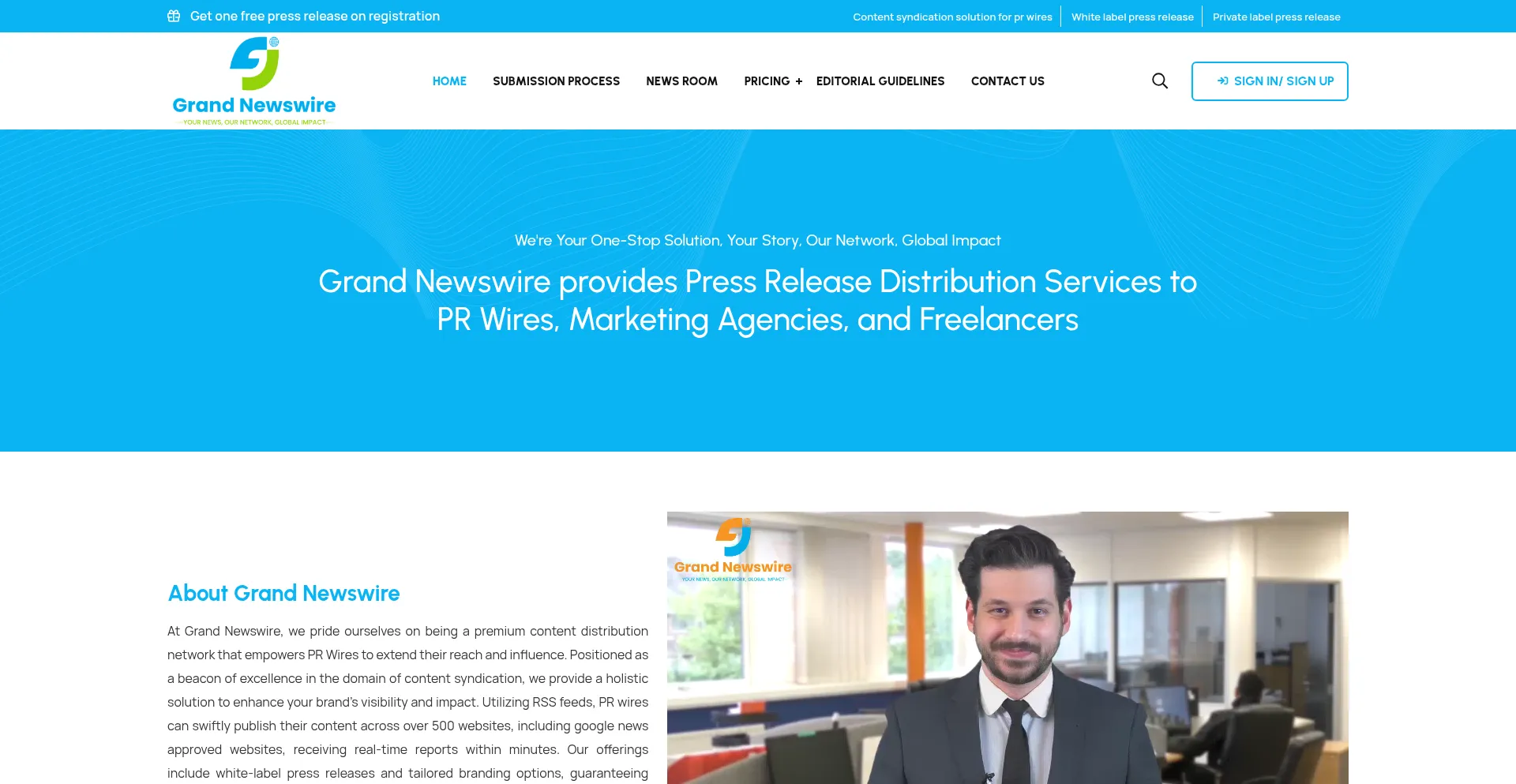 Grandnewswire.com est-il Sûr et Fiable ?