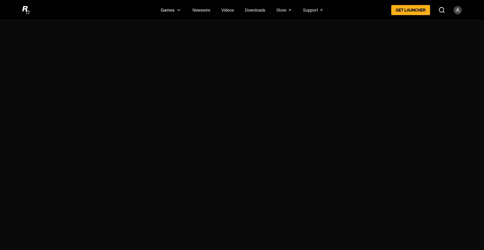 Website screenshot of Grandtheftauto.com