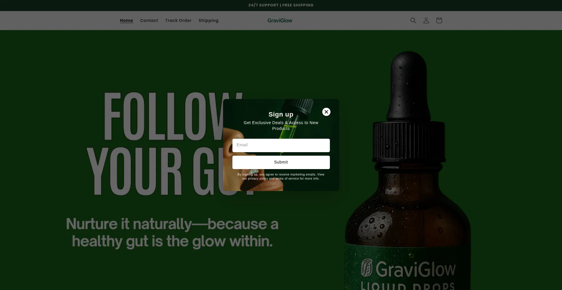 Graviglow.shop est-il Sûr et Fiable ?