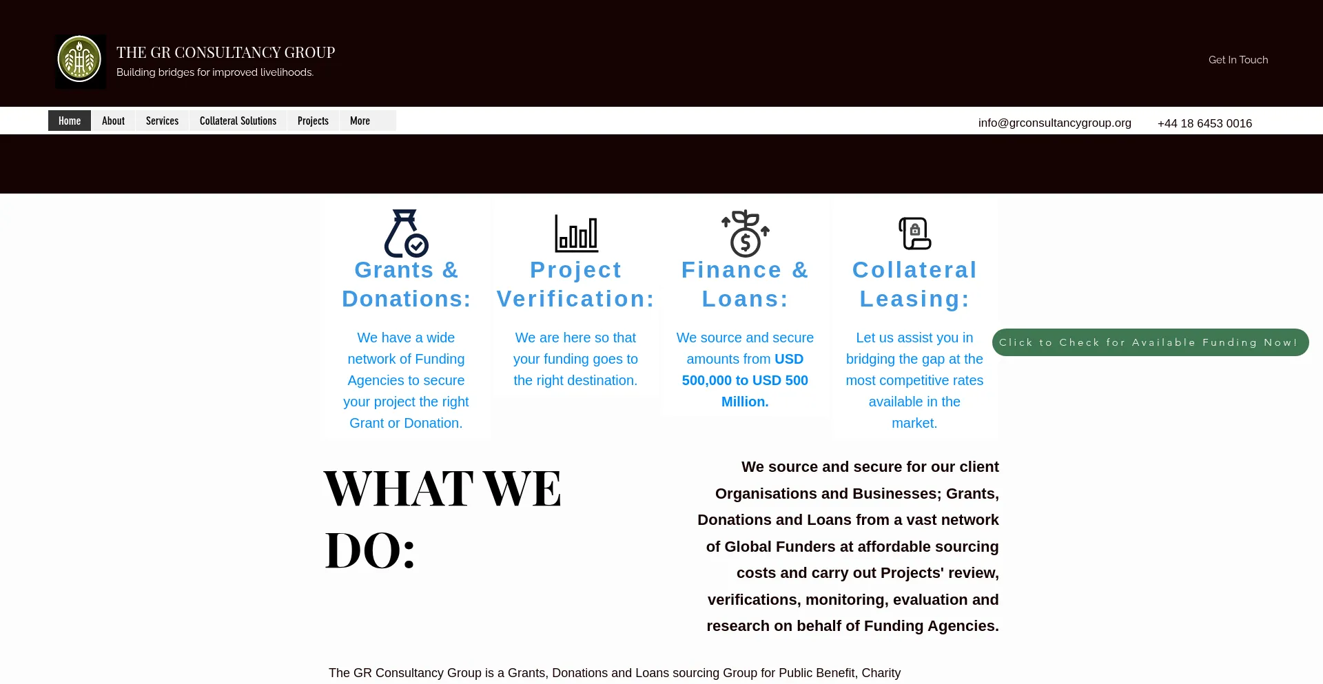 Grconsultancygroup.org est-il Sûr et Fiable ?