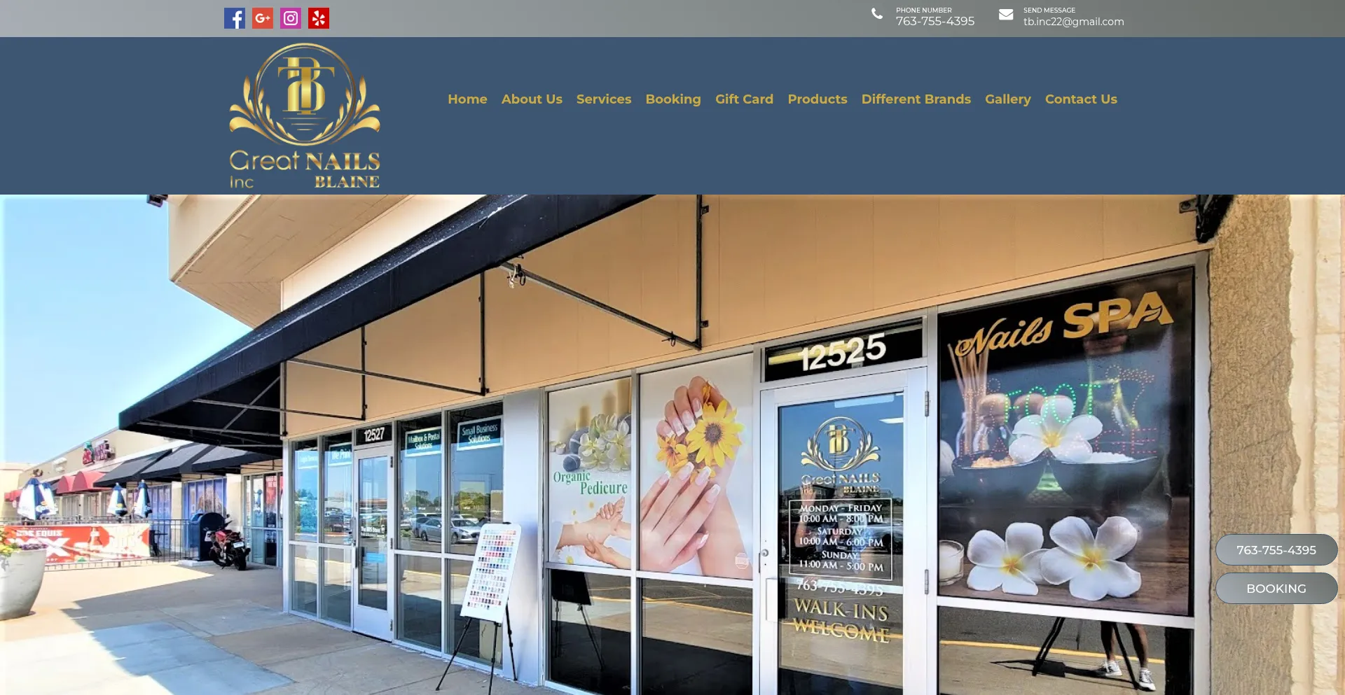 Greatnailsblaine.com