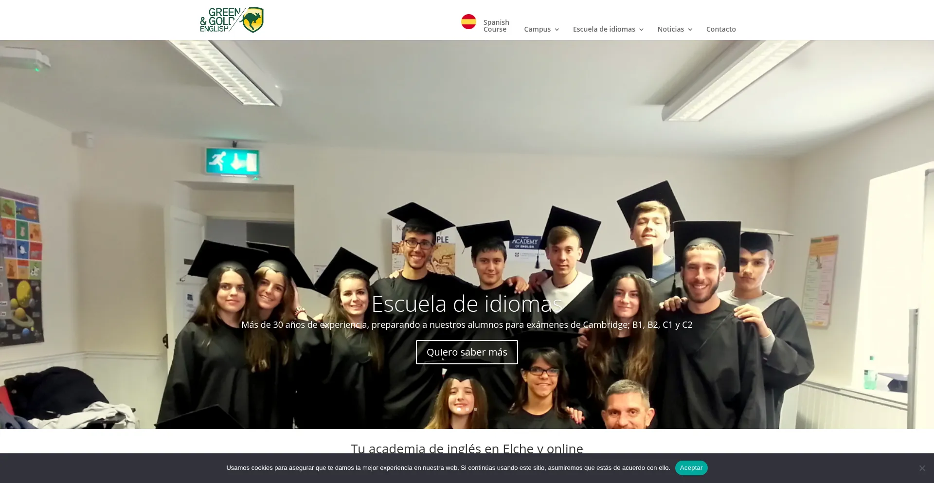 Greenandgoldenglish.es