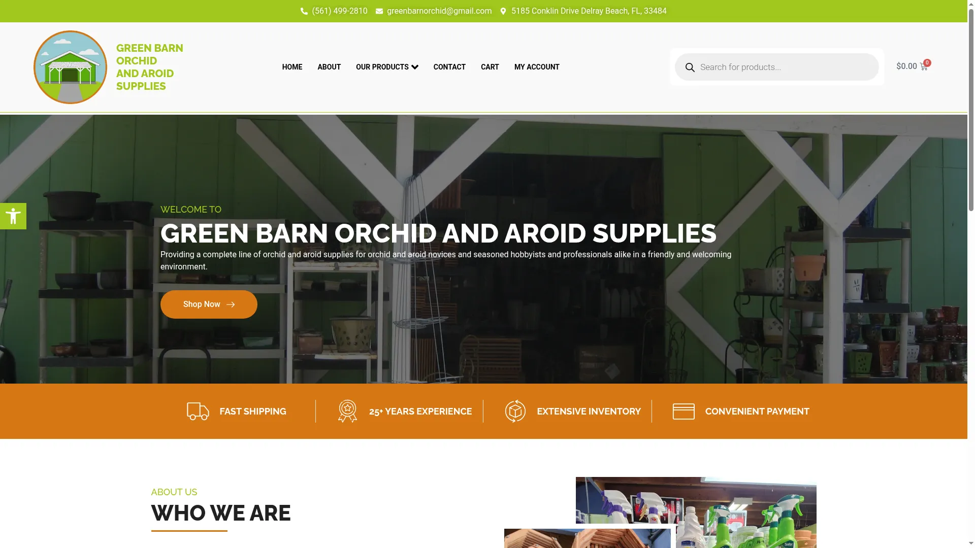 Greenbarnorchid.com
