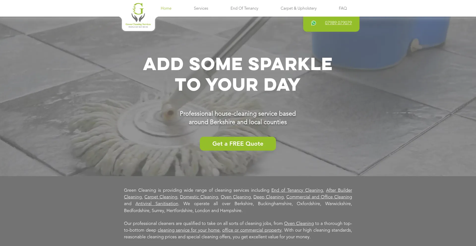 Greencleaningservices.co.uk