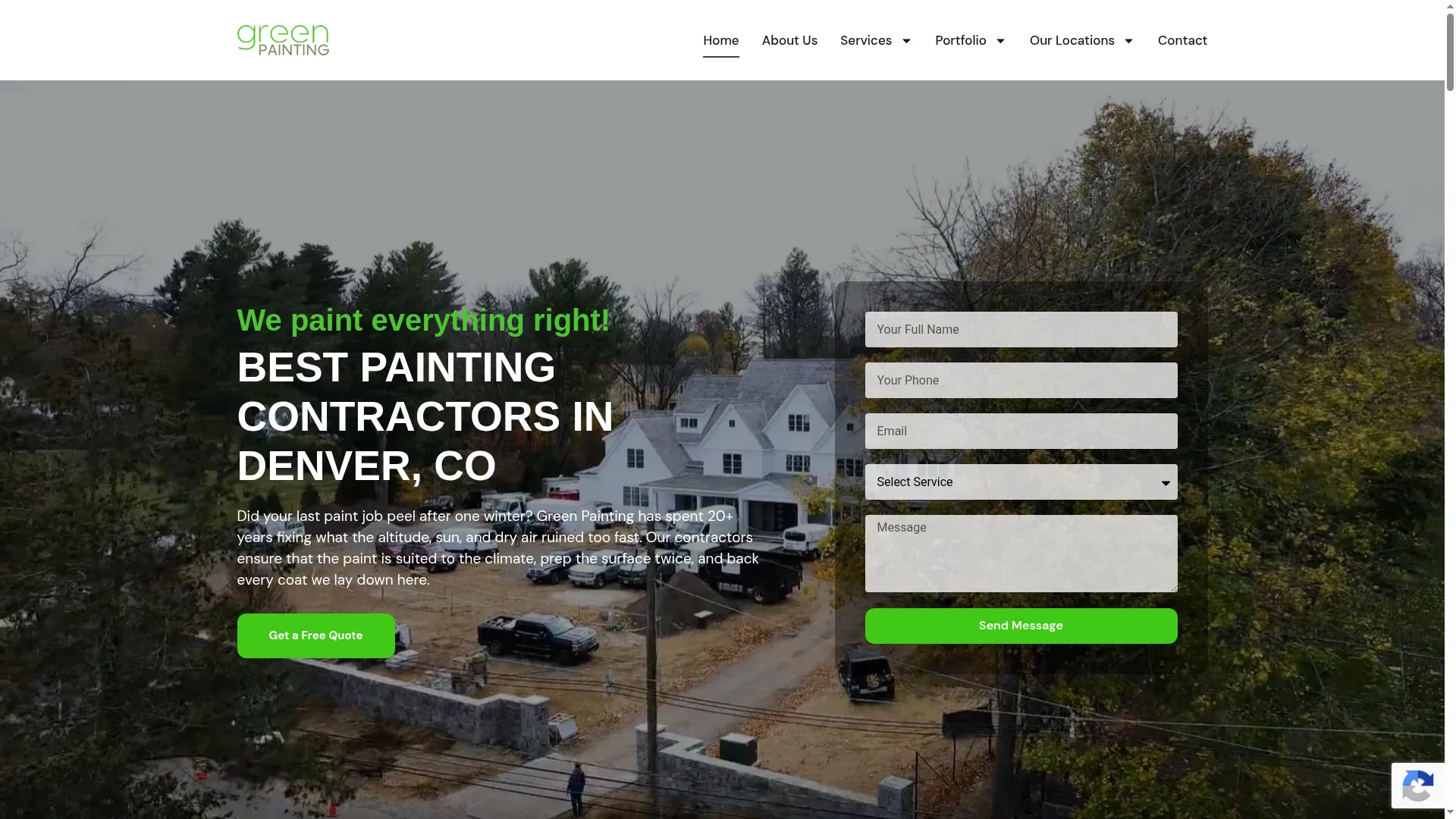 Greenpaintingco.com