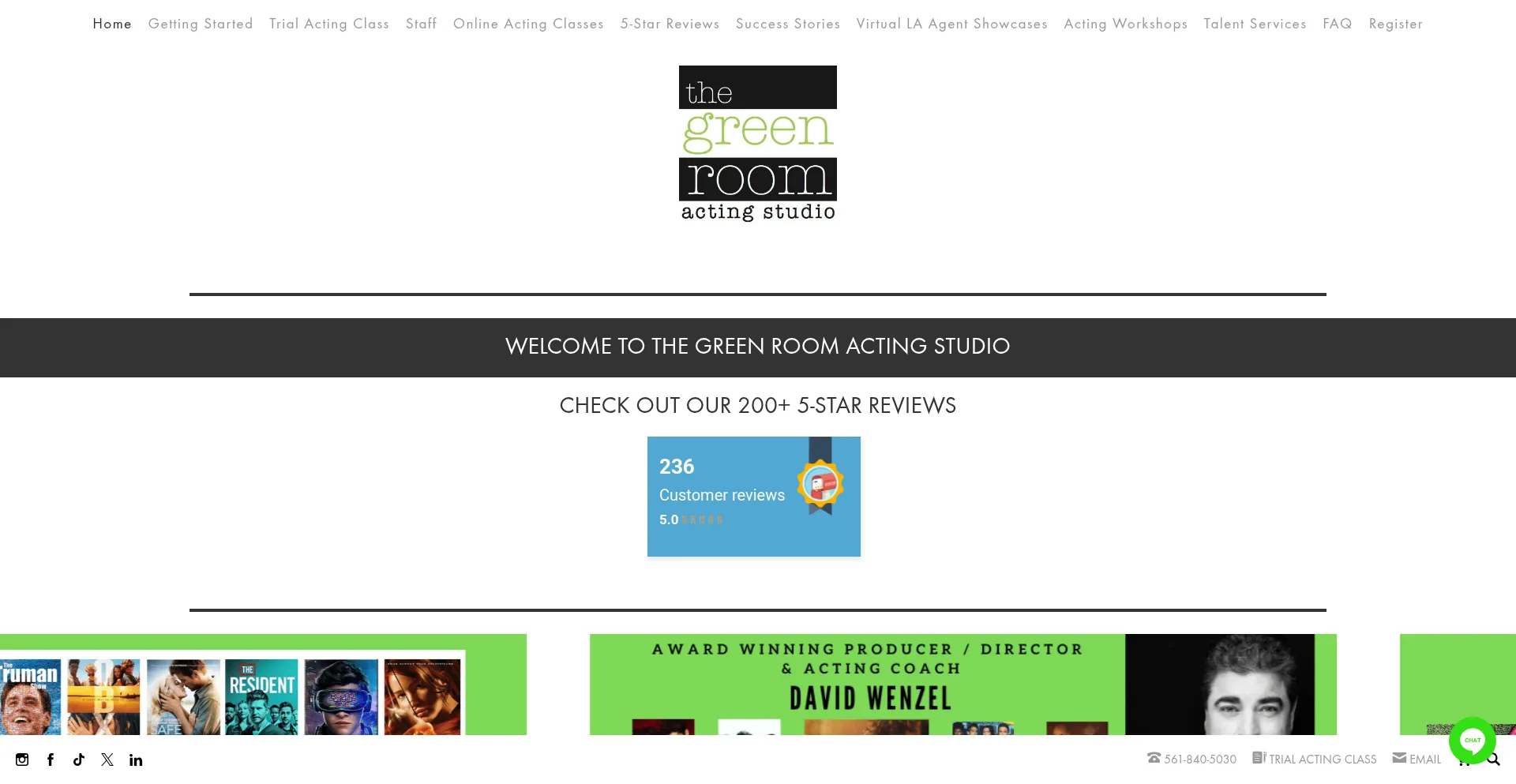 Greenroomactingstudio.com