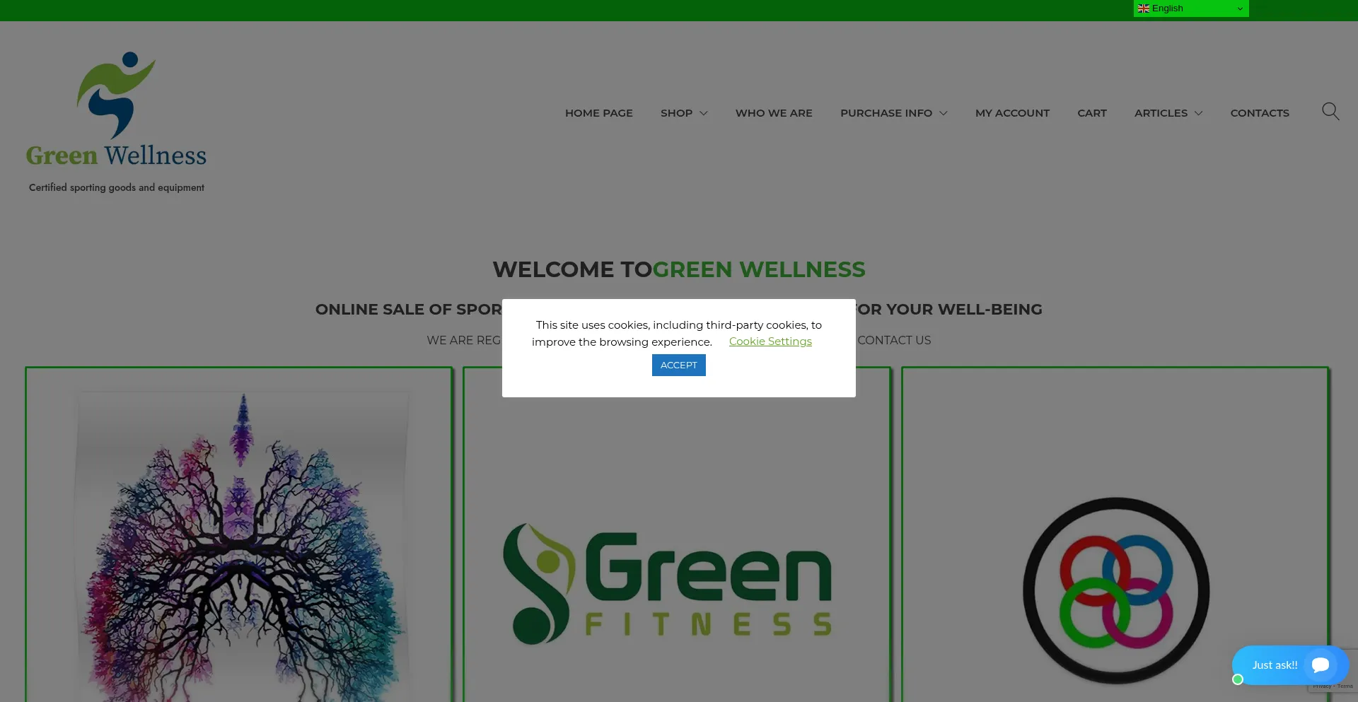 Greenwellness.eu Screenshot