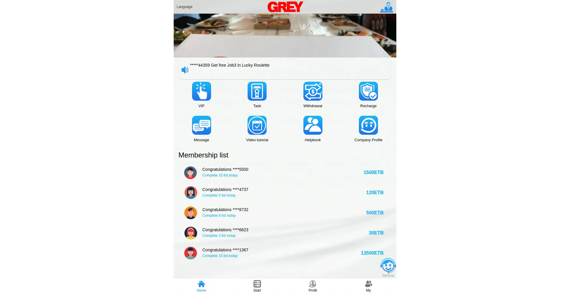 Website screenshot of Greyeth.cc