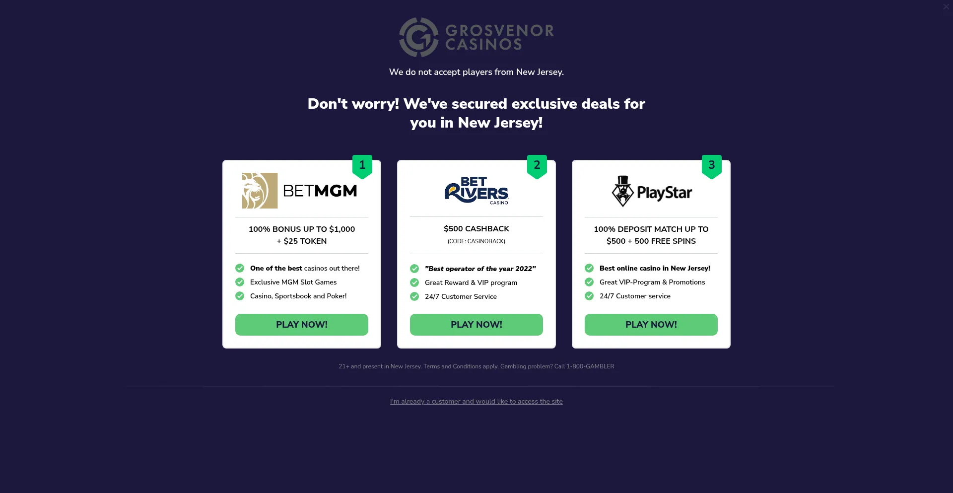 Grosvenorcasino.com est-il Sûr et Fiable ?