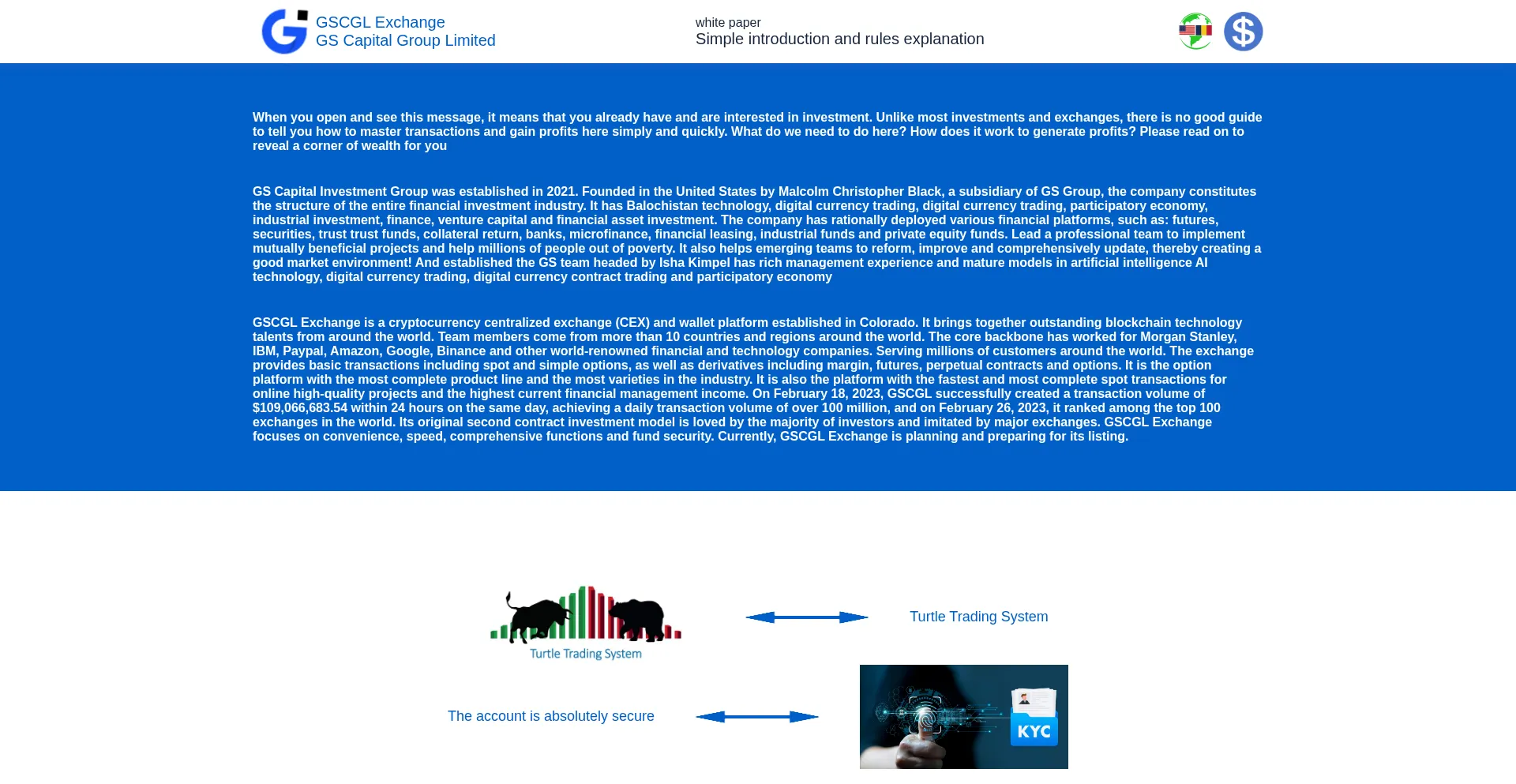 Website screenshot of Gscgl.vip