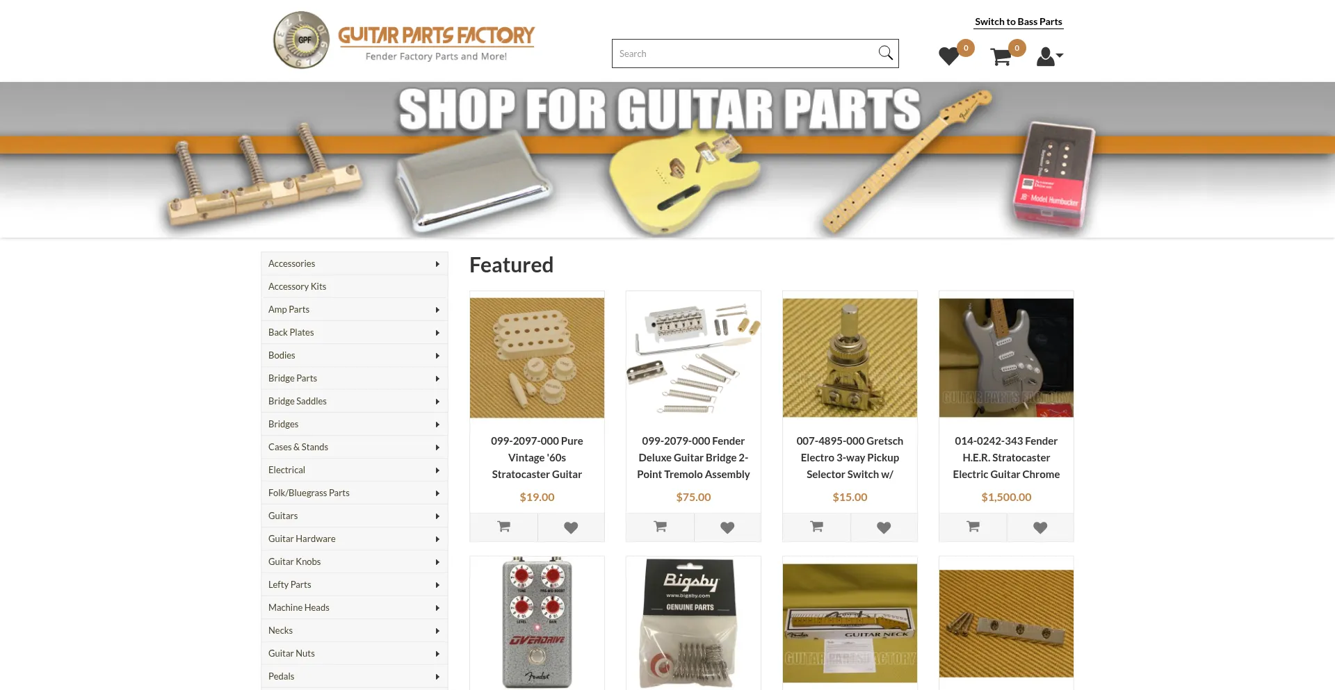 Guitarpartsfactory.us est-il Sûr et Fiable ?