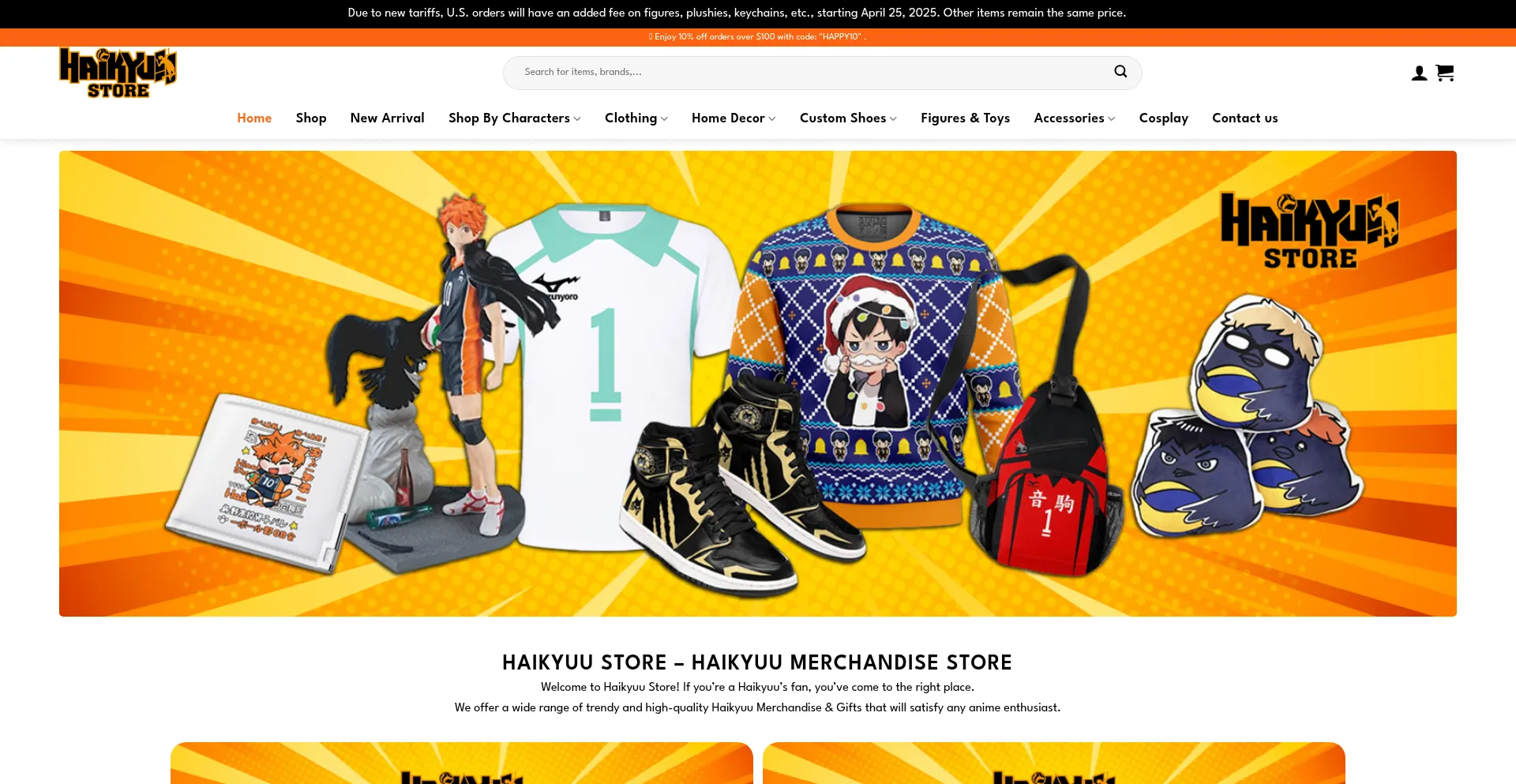 Haikyuustore.com est-il Sûr et Fiable ?