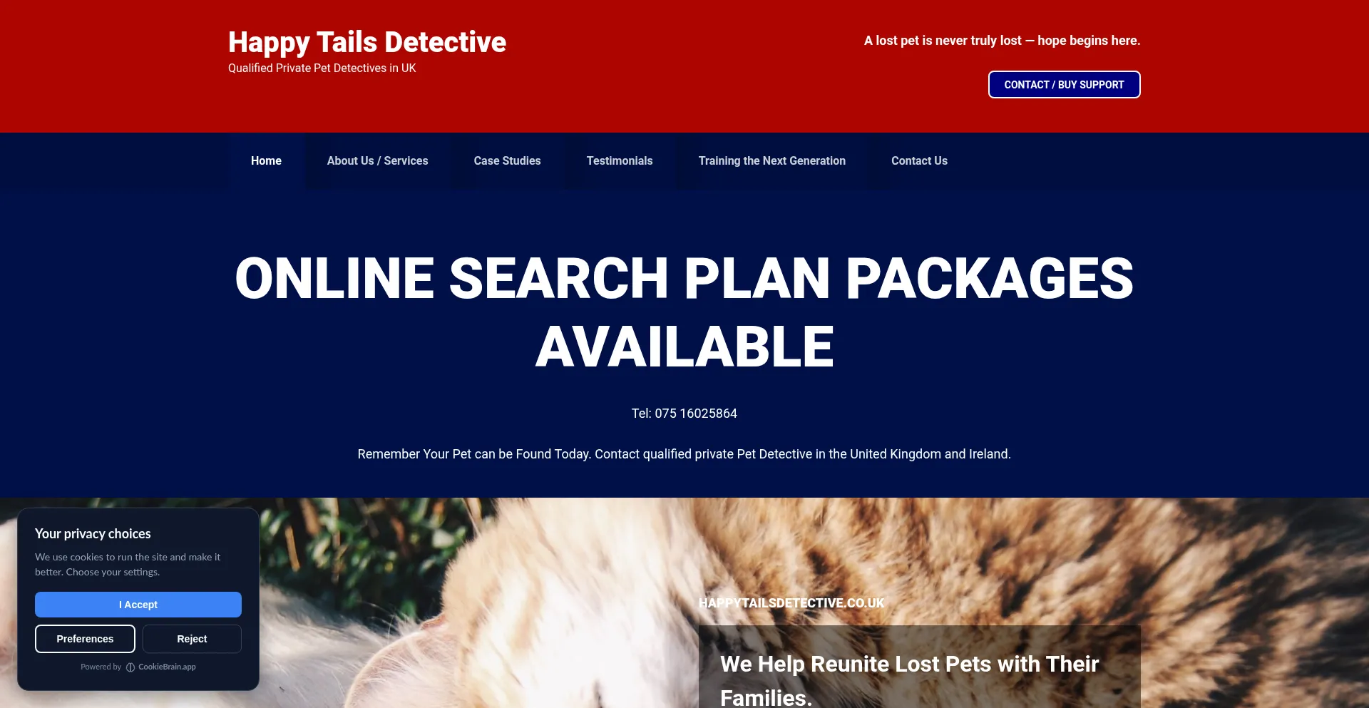 Happytailsdetective.co.uk
