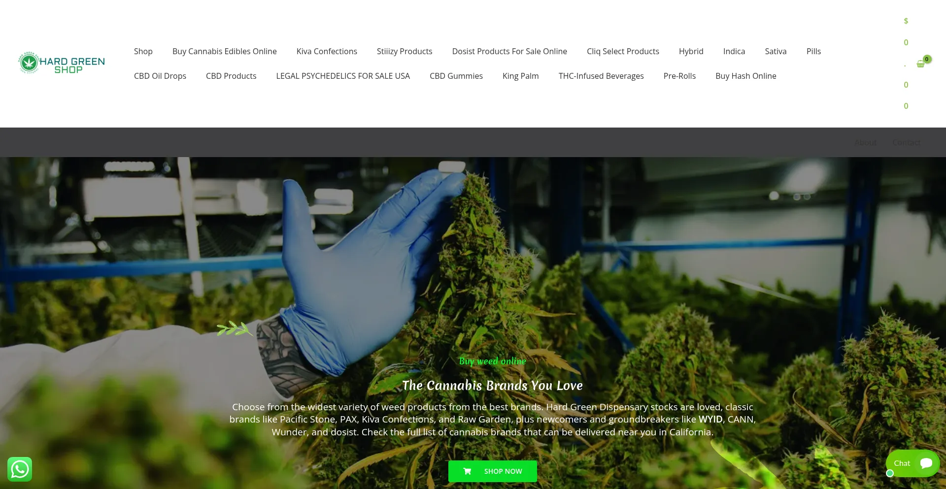 Hardgreendispensary.com