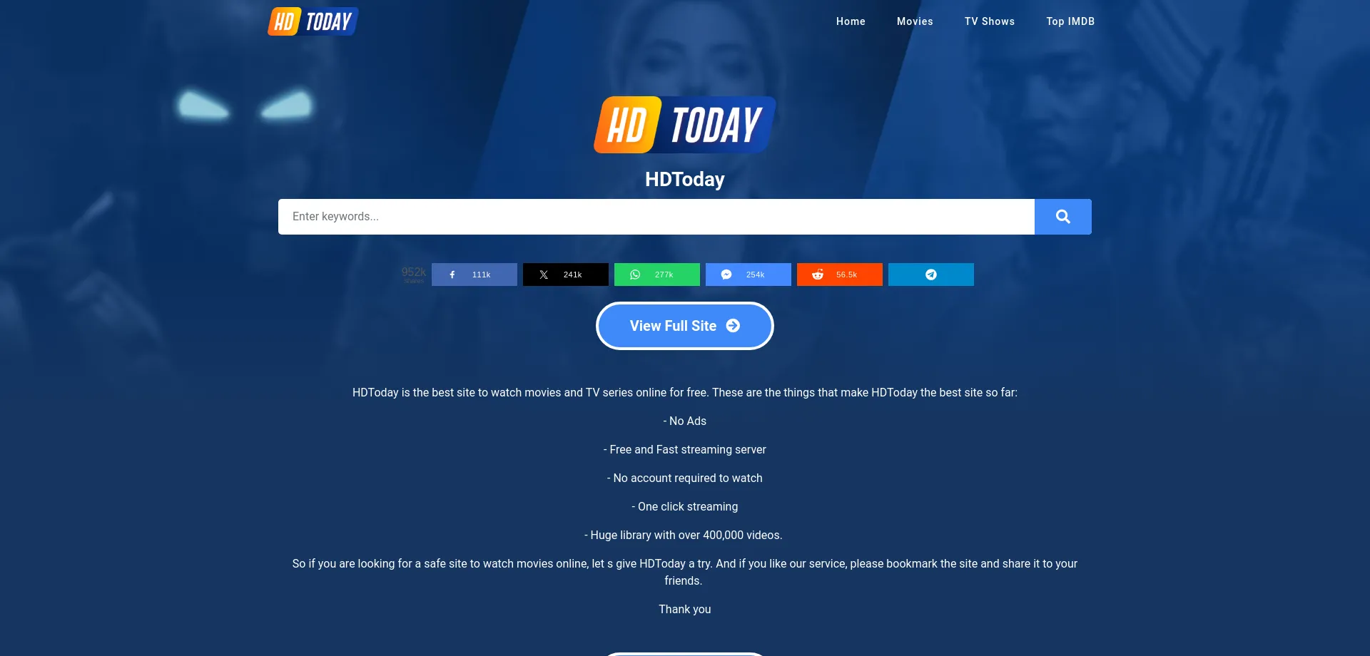 Hdtoday.tv