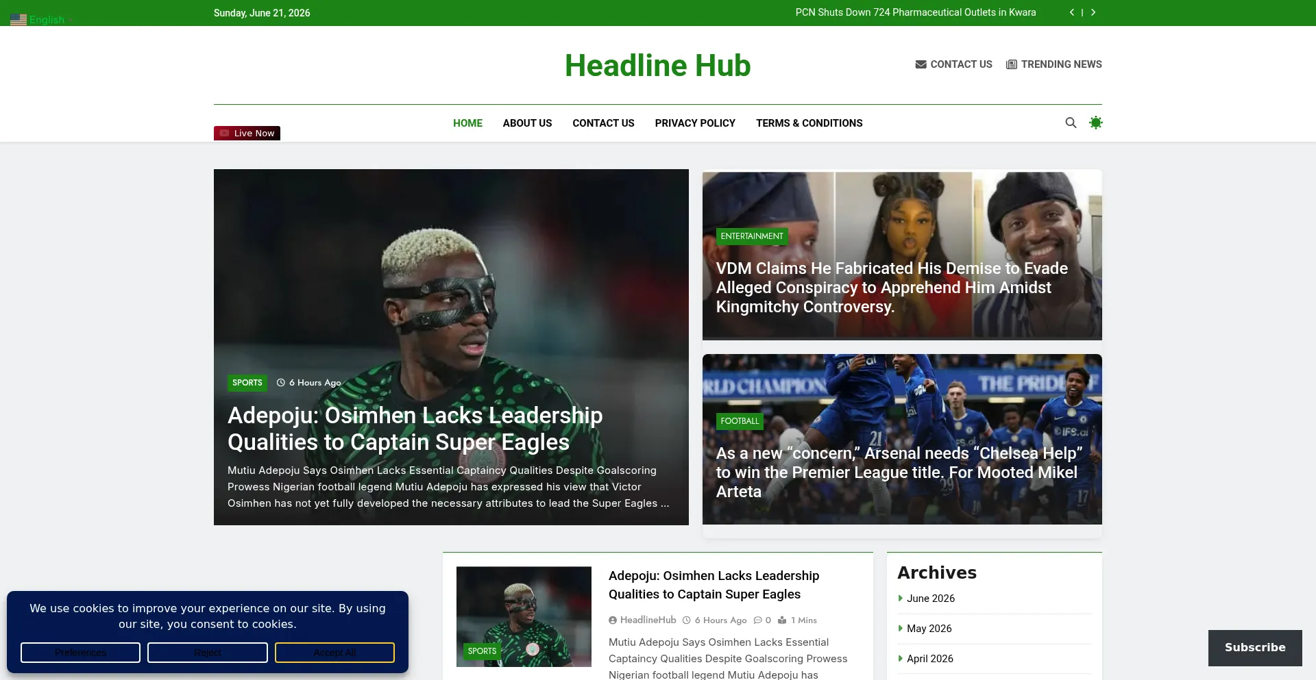 Headlinehubs.com.ng