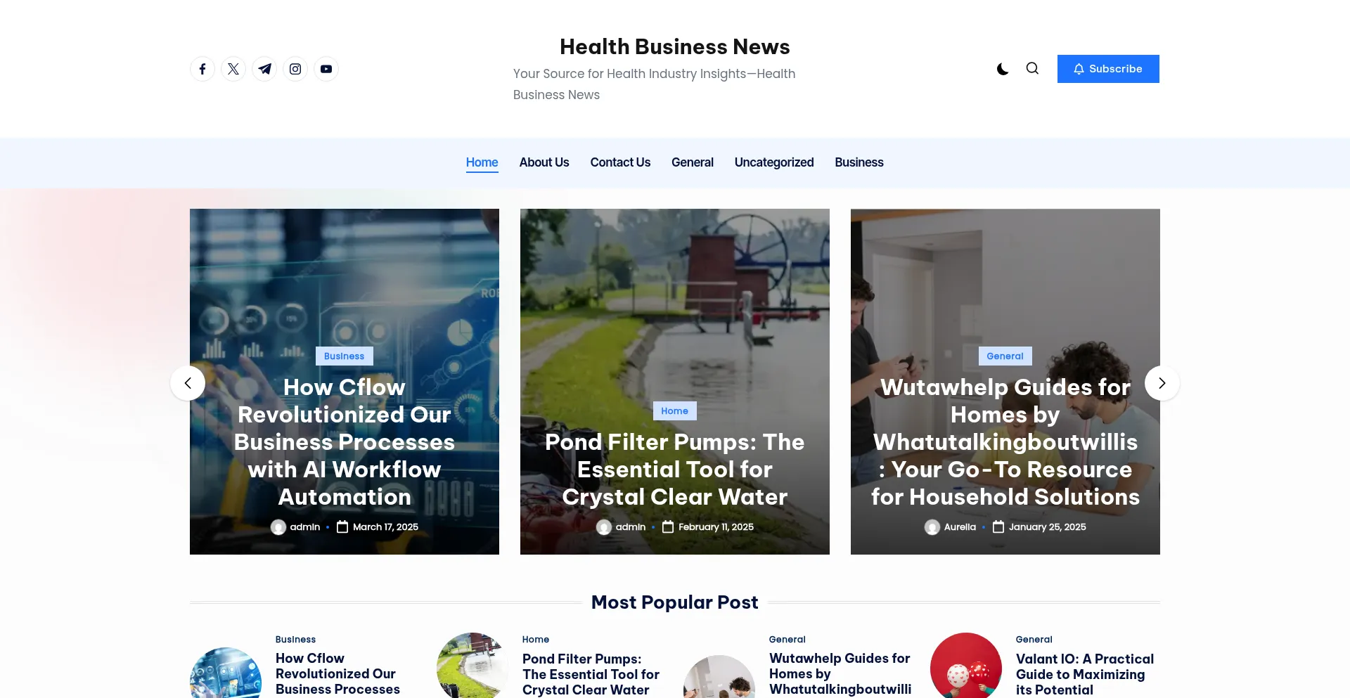 Healthbusinessnews.org est-il Sûr et Fiable ?