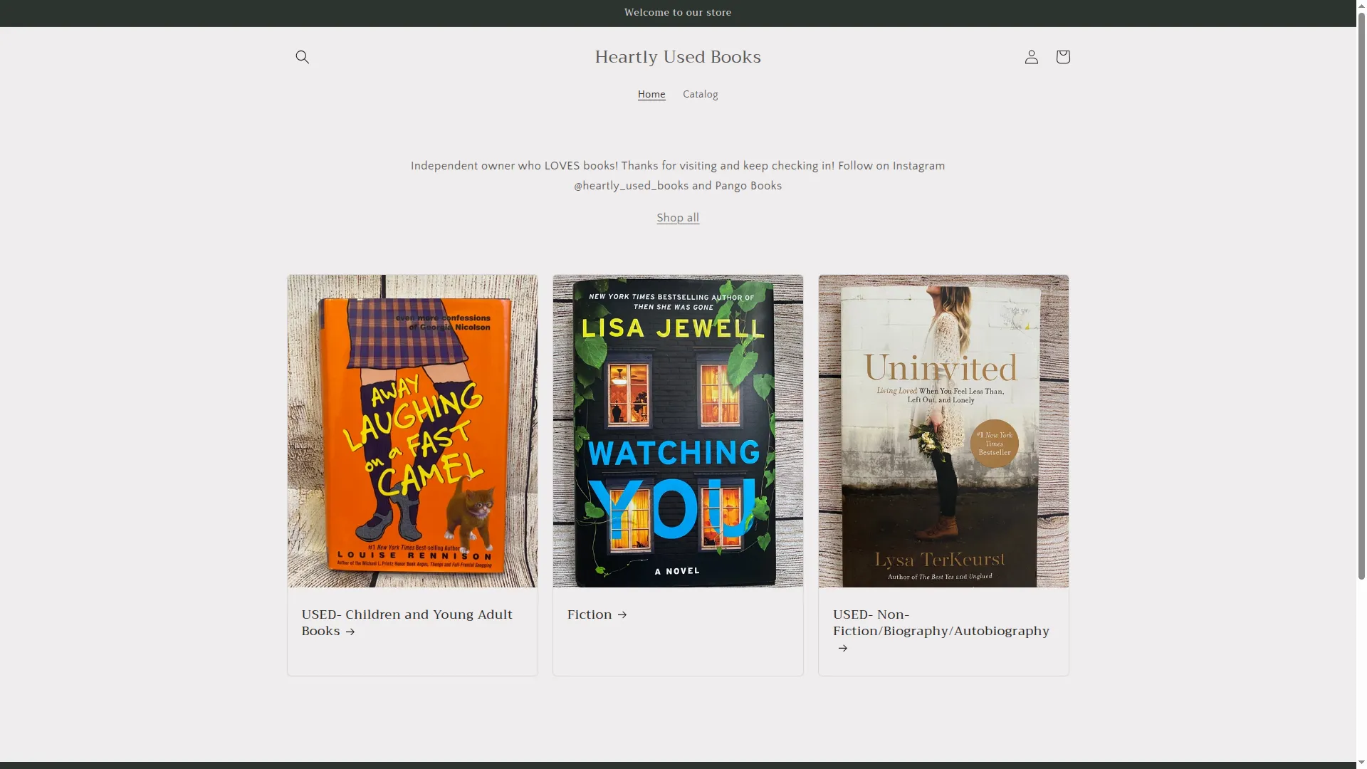 Heartlyusedbooks.com