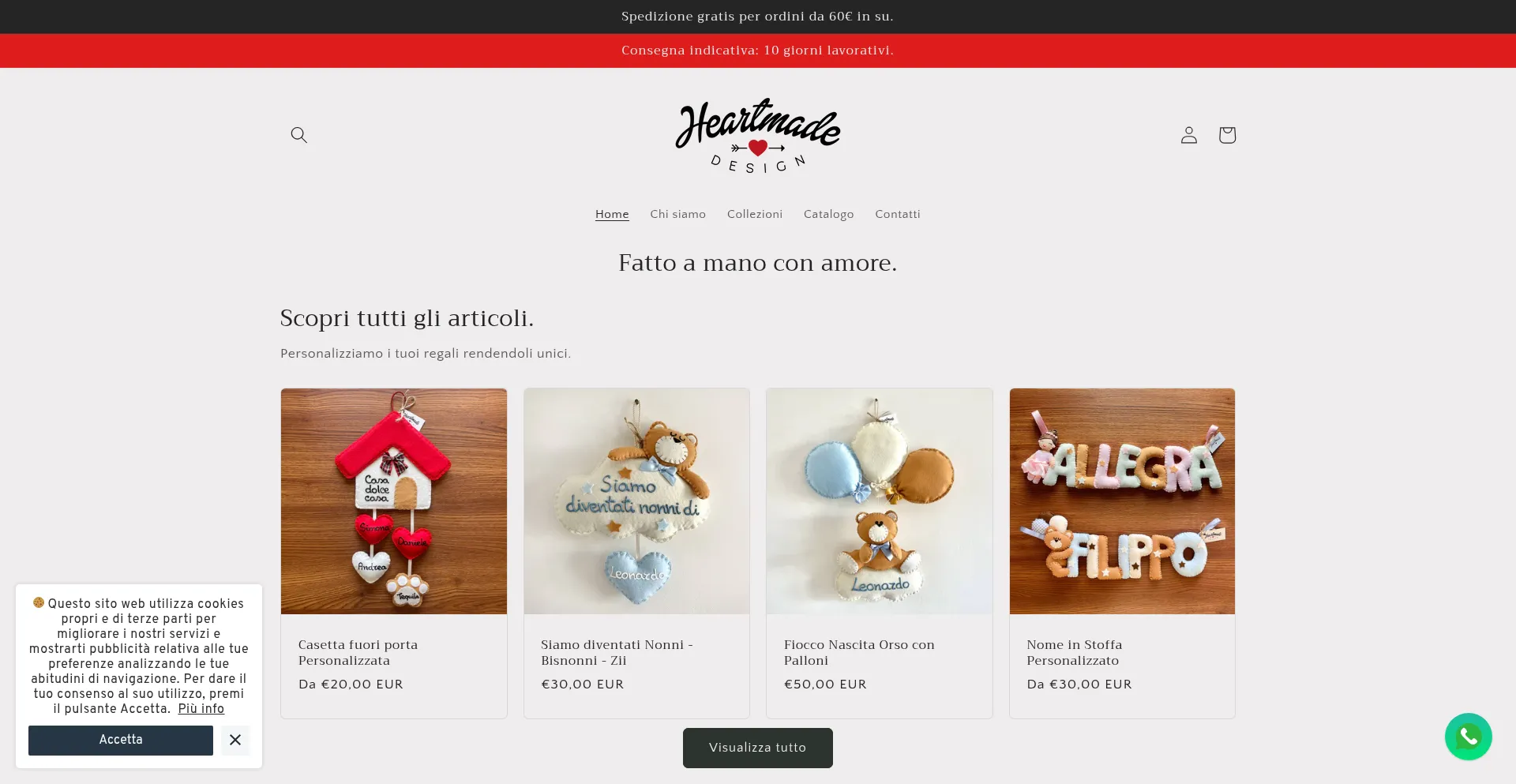 Heartmadedesign.it est-il Sûr et Fiable ?