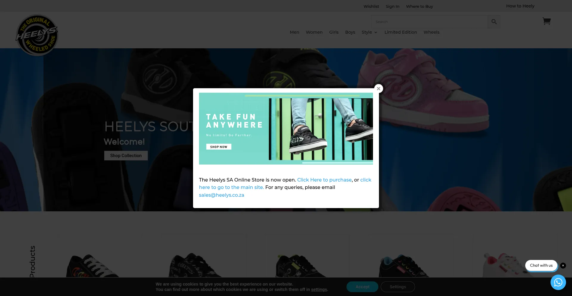 Heelys.co.za est-il Sûr et Fiable ?