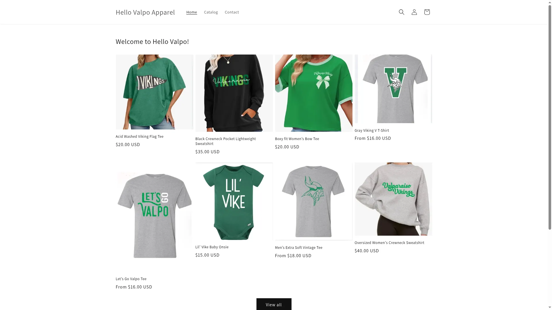Hellovalpoapparel.com