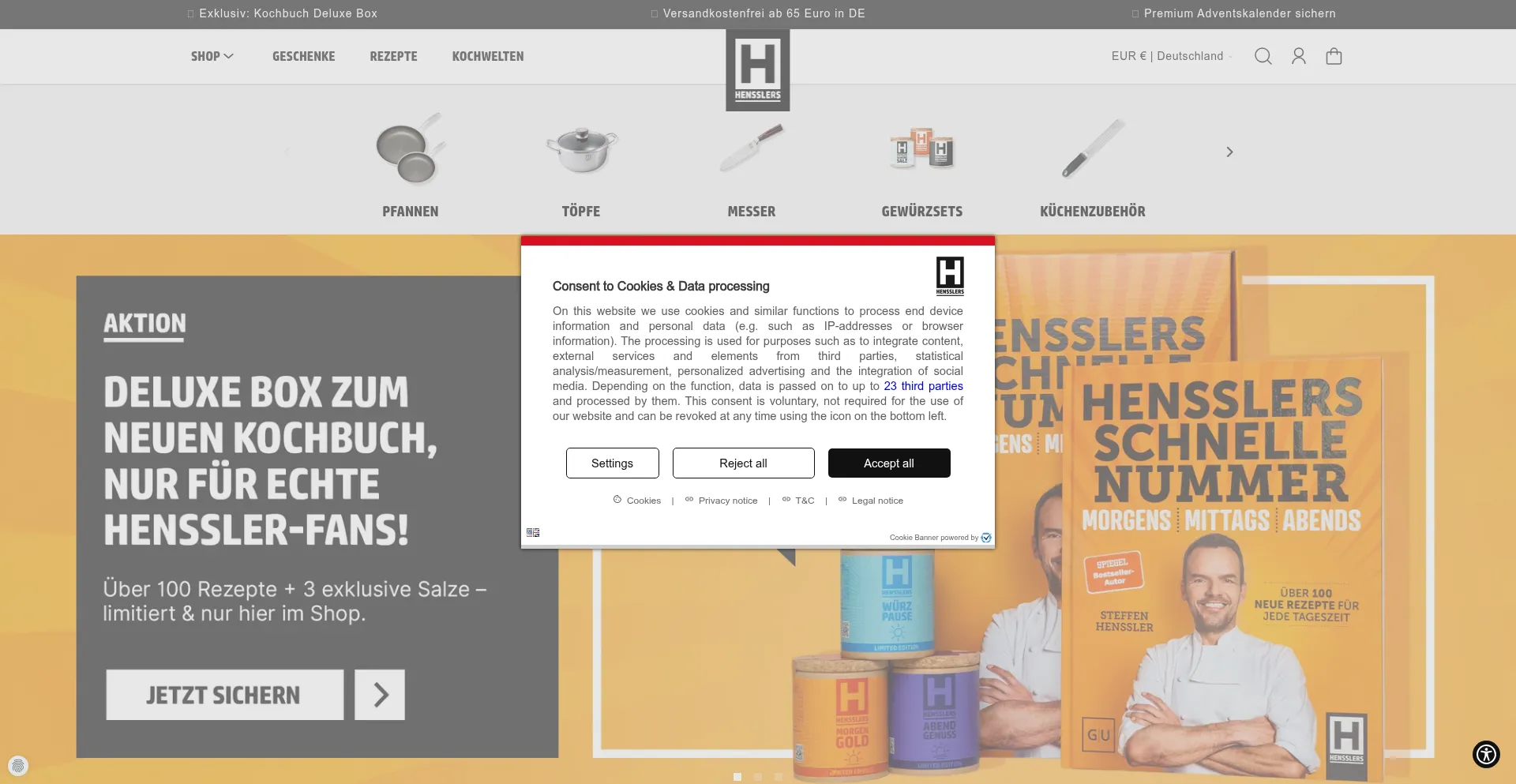 Henssler.shop est-il Sûr et Fiable ?
