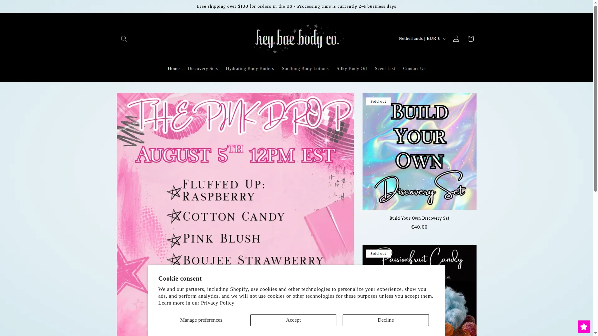 Heybaebodyco.com