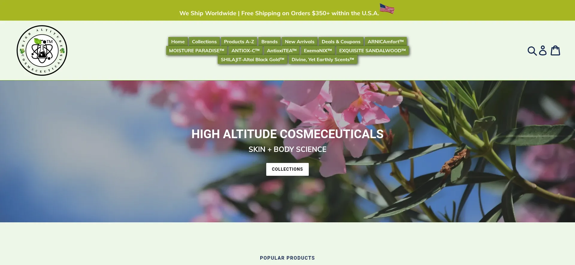 Highaltitudecosmeceuticals.com