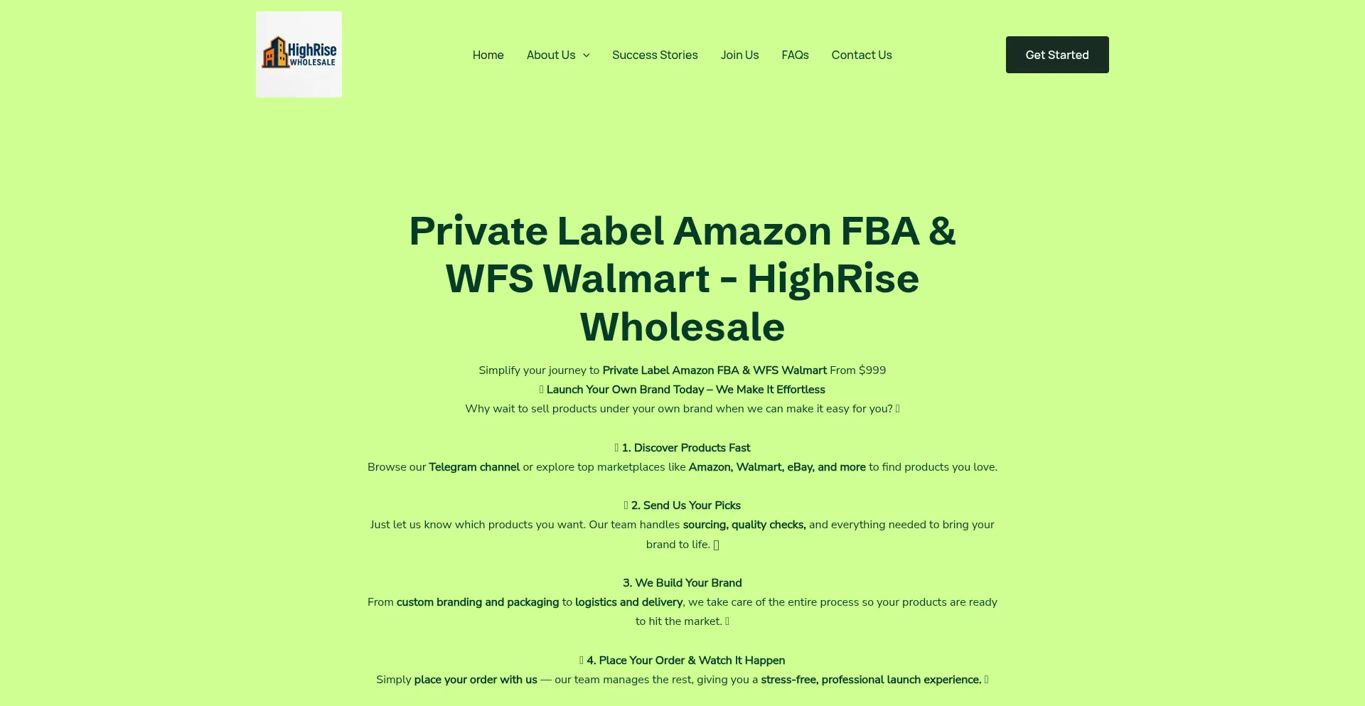 Highrisewholesale.com