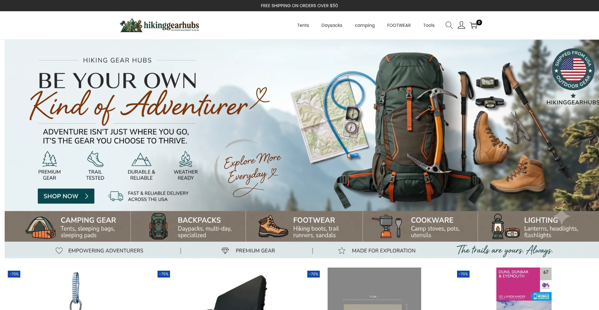Hikinggearhubs.com