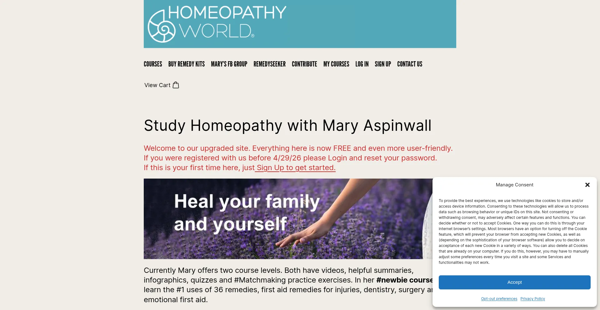Homeopathyworld.com