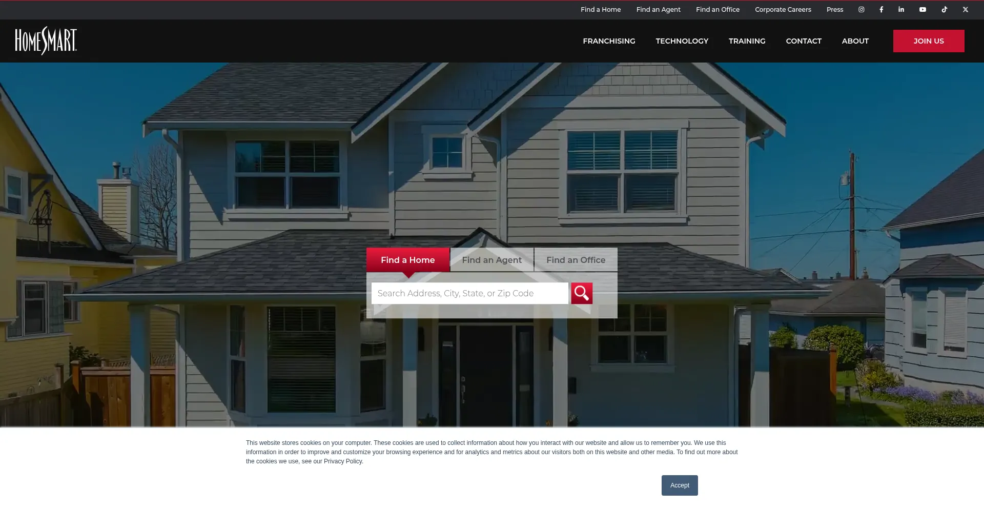 Homesmart.com Screenshot